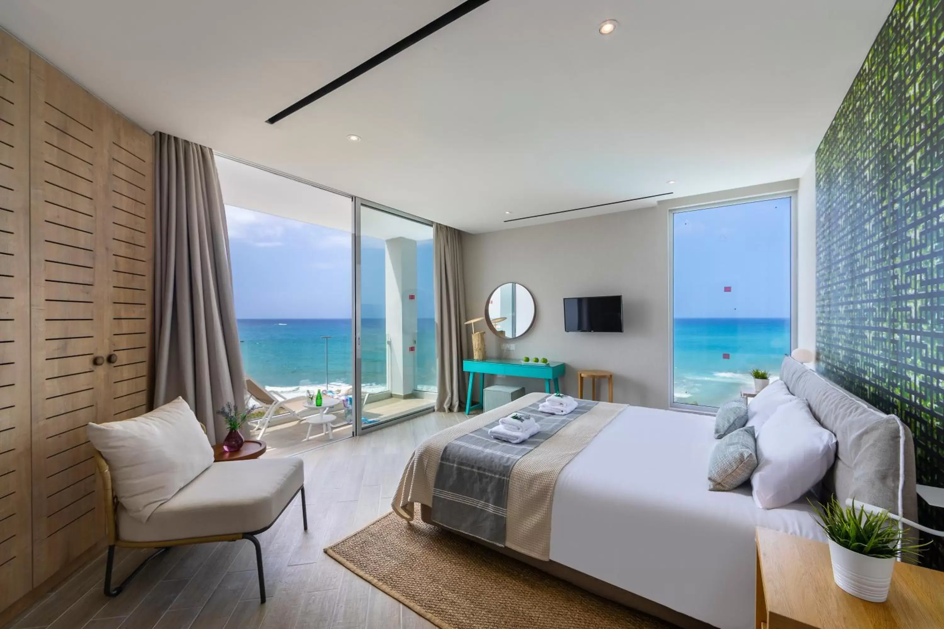 Photo of the whole room, Sea View in Leonardo Plaza Cypria Maris Beach Hotel & Spa