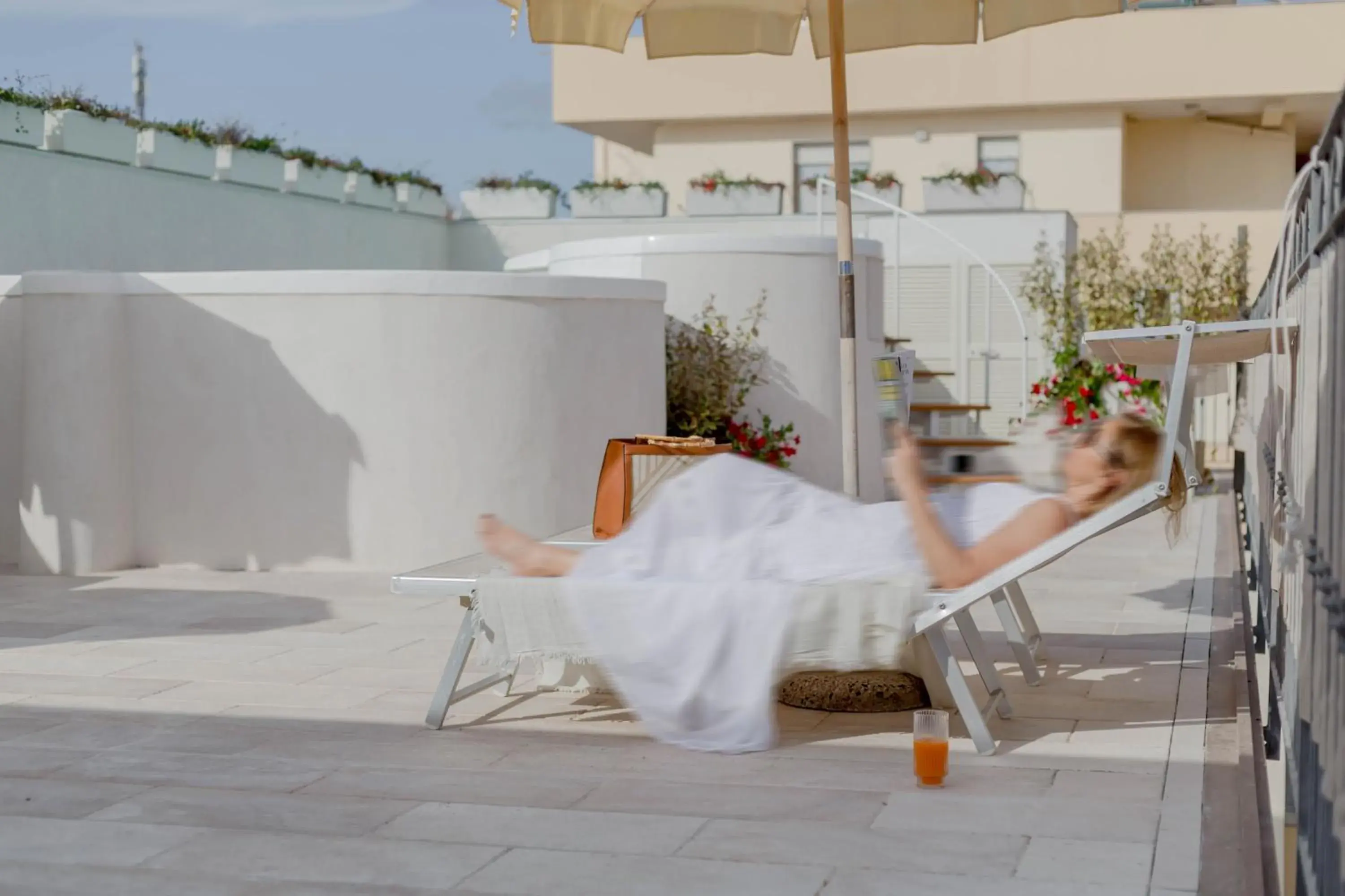 Swimming pool in Hotel Domomea