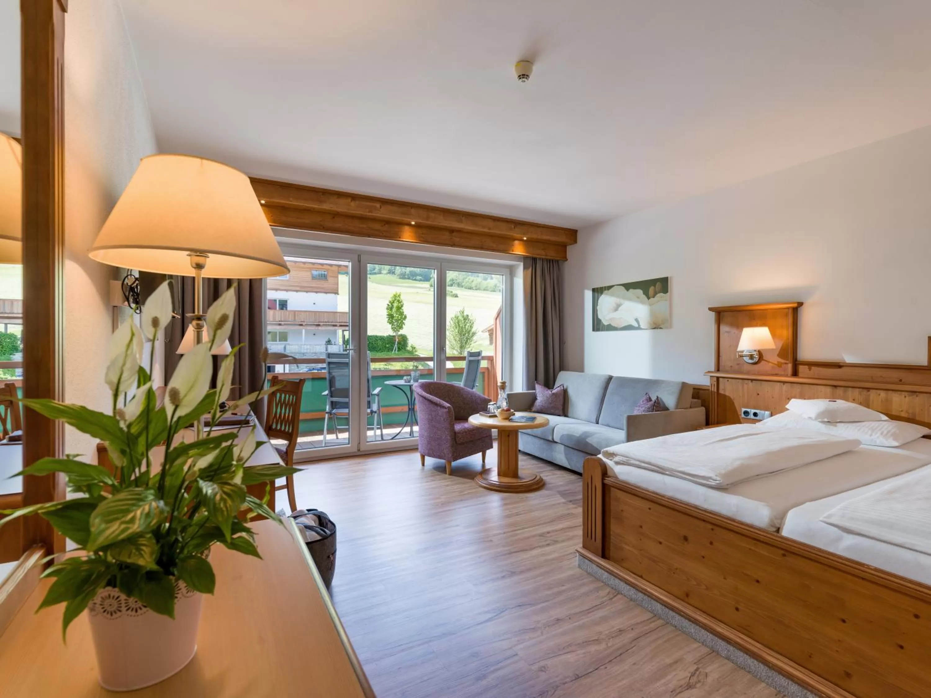 Bed in Hotel Der Wastlhof - direkt an der Skipiste Wellness & Spa