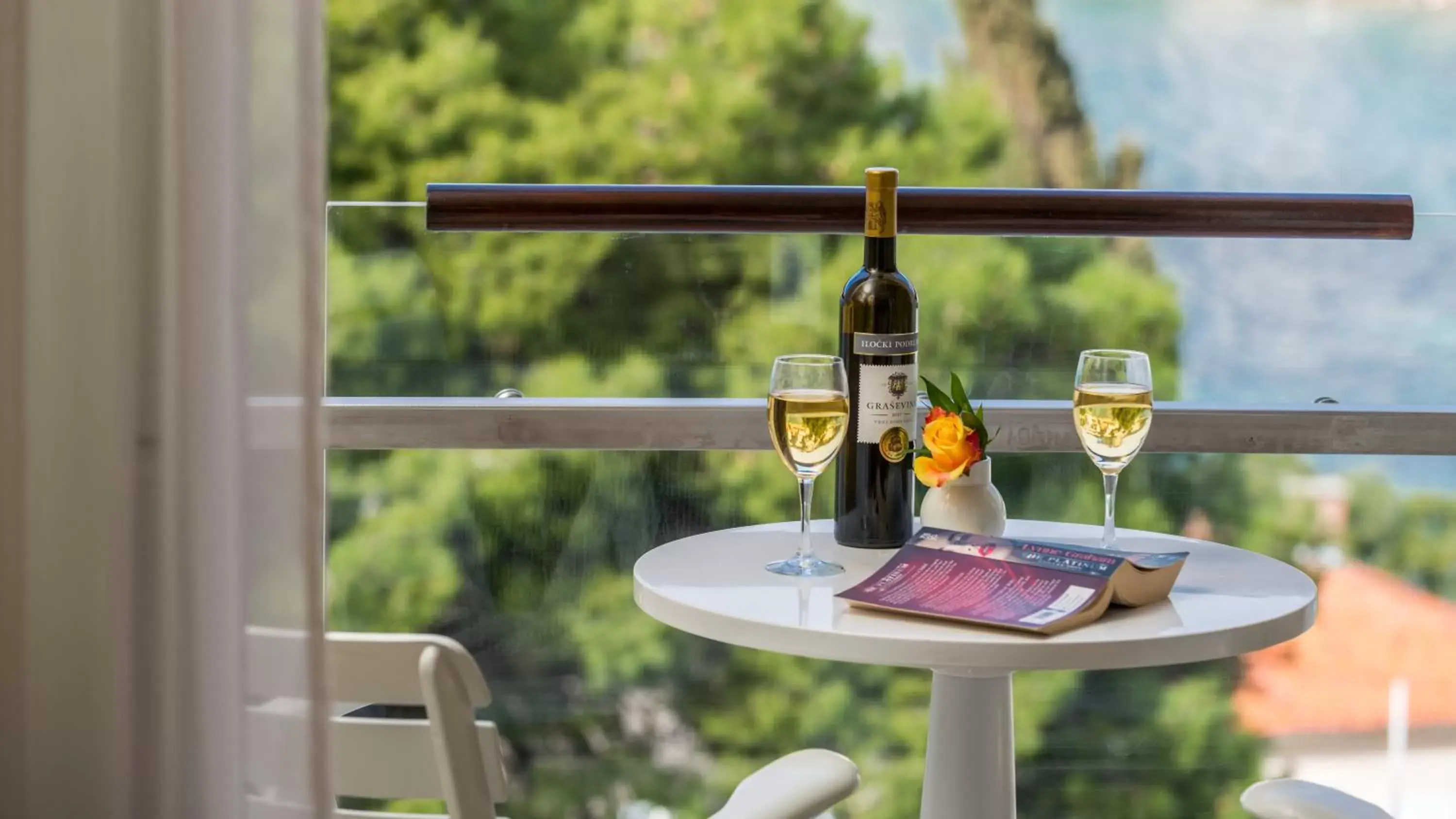 Balcony/Terrace in Hotel Uvala