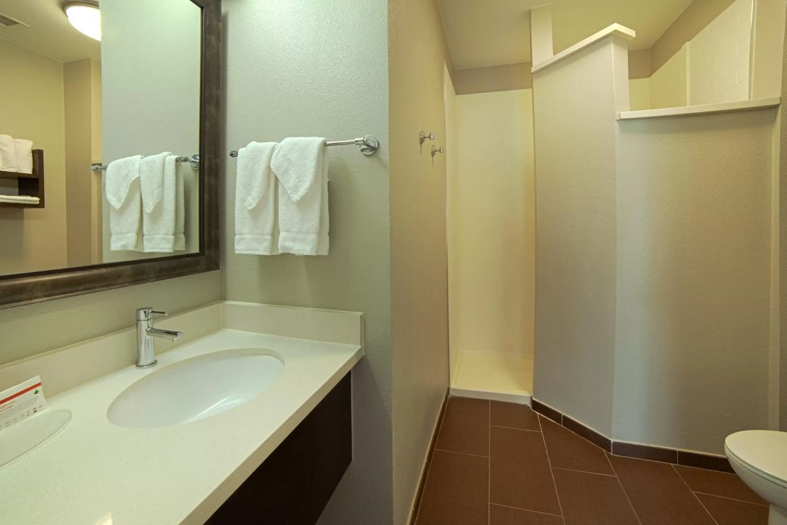 Shower, Bathroom in Staybridge Suites Houston-NASA Clear Lake, an IHG Hotel