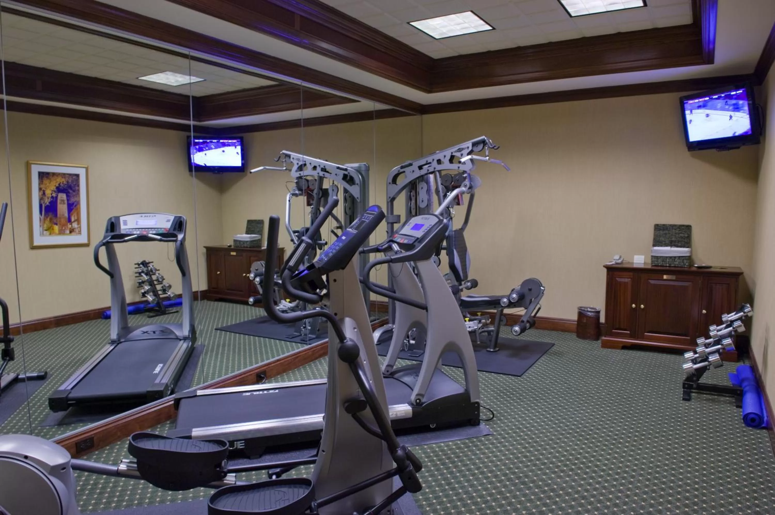 Fitness centre/facilities in Bell Tower Hotel