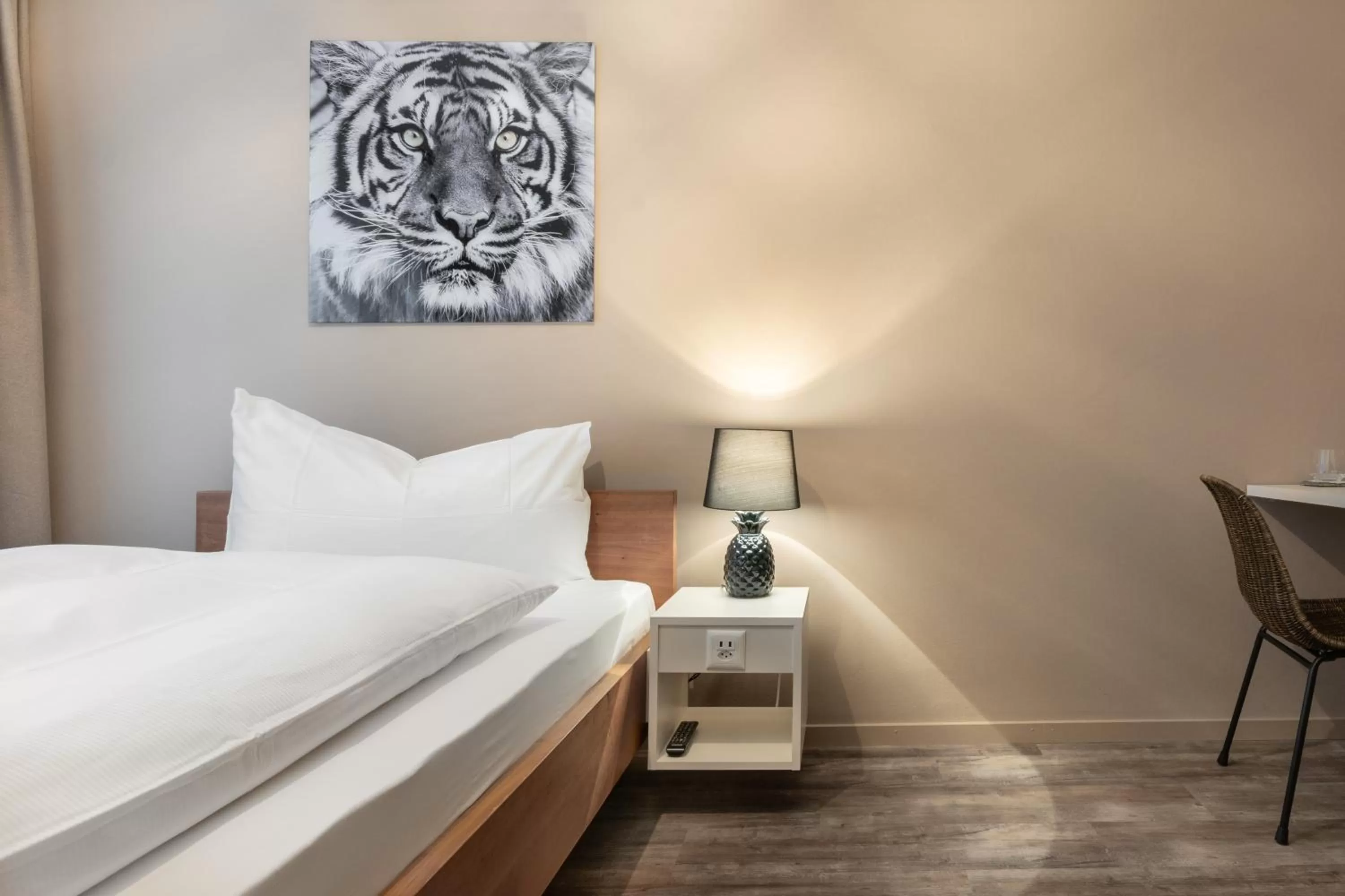 Bed in Hotel Birsighof Basel City Center