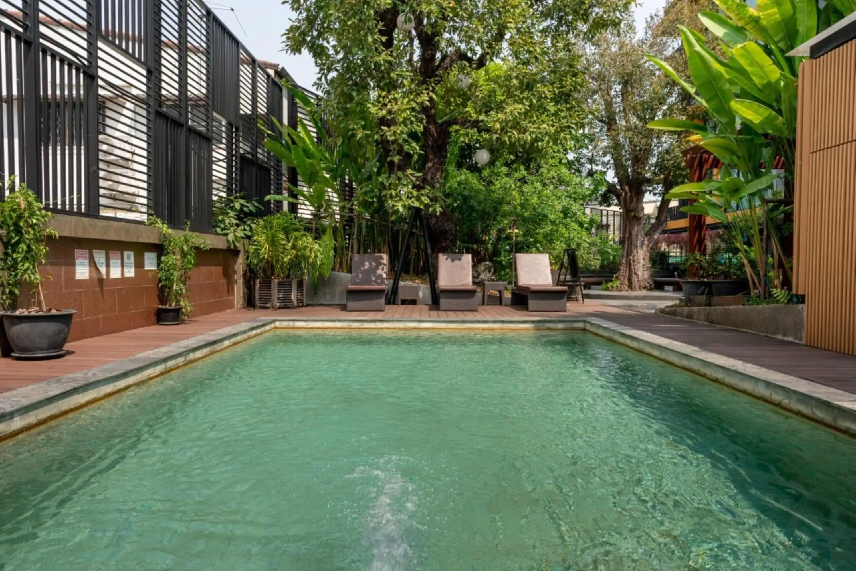 Swimming Pool in Sanae' Hotel Chiang Mai