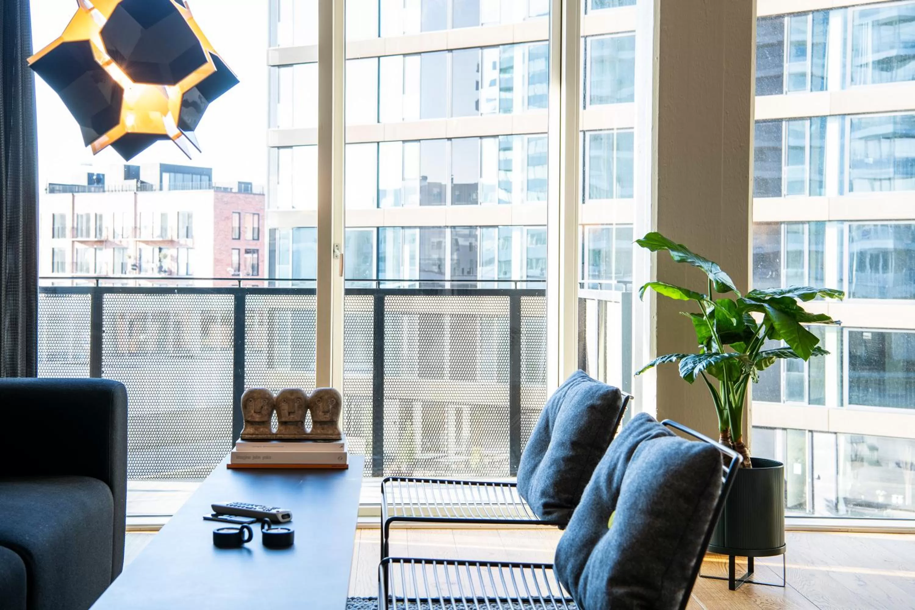 Living room in By The Pier apartments - Into This Place
