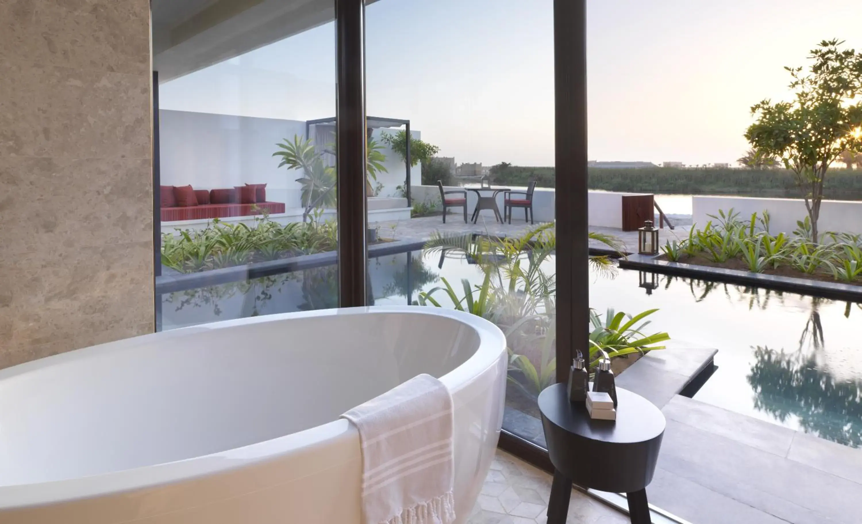 Bathroom in Al Baleed Resort Salalah by Anantara