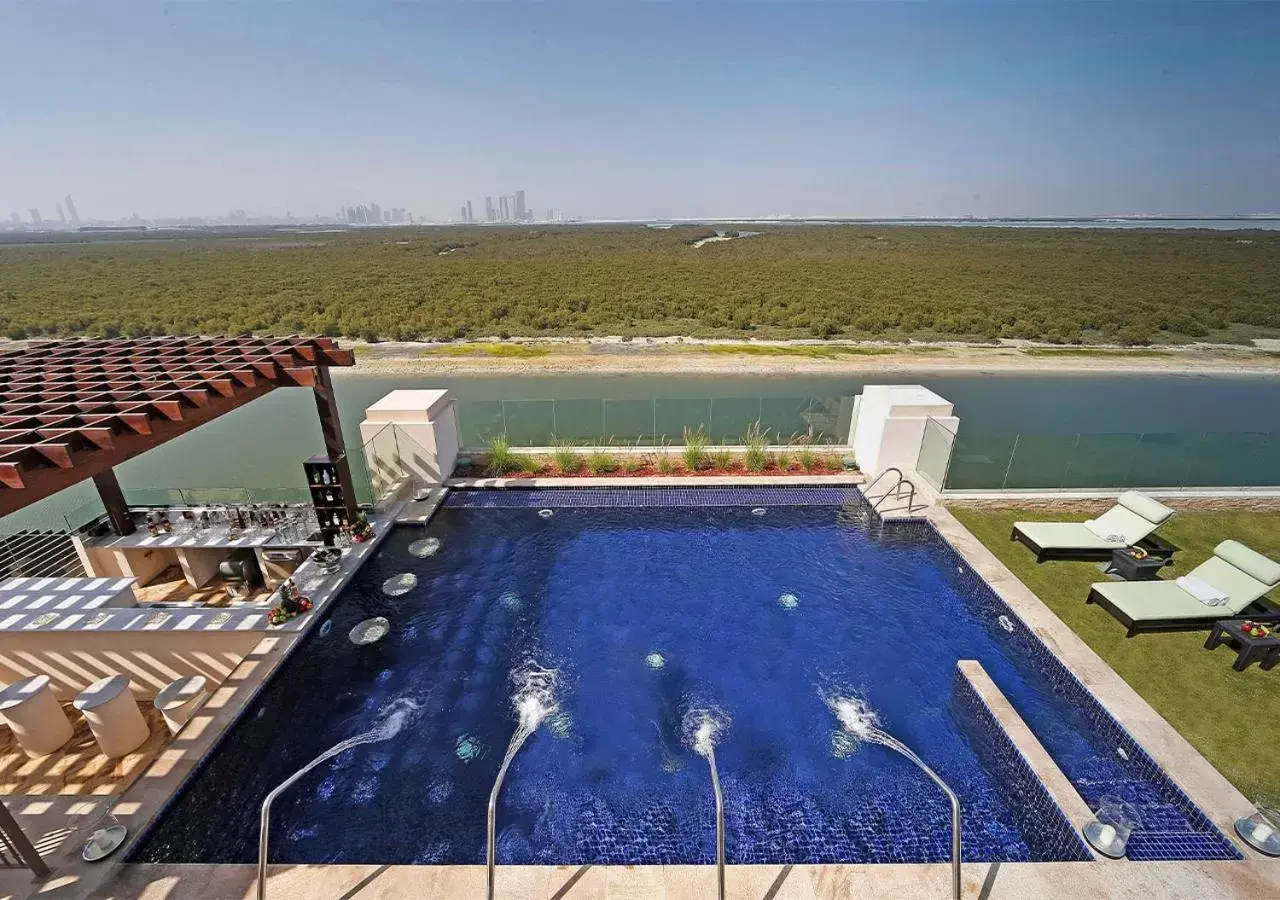 Swimming pool, Pool View in Anantara Eastern Mangroves Abu Dhabi