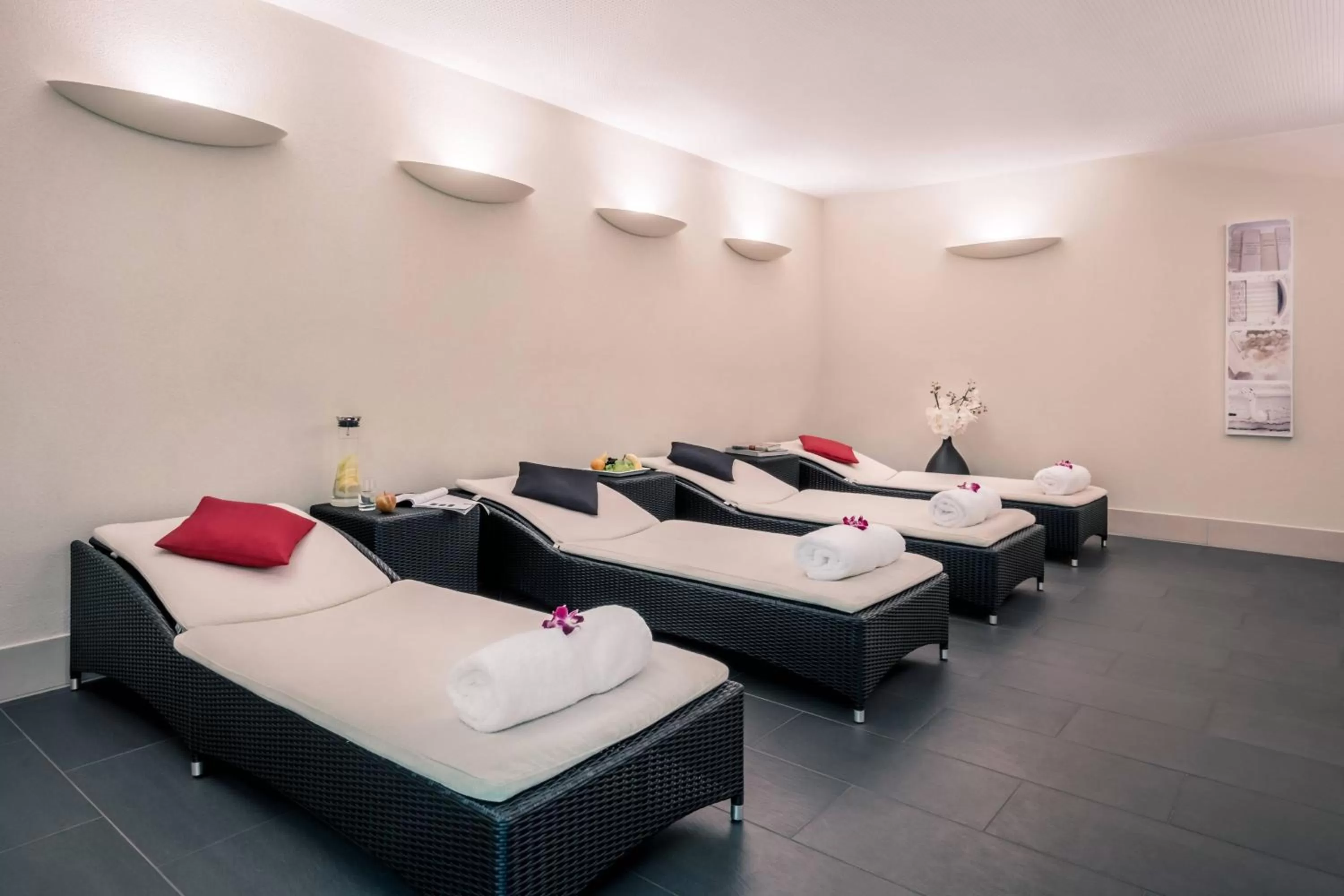 Fitness centre/facilities in Zurich Marriott Hotel