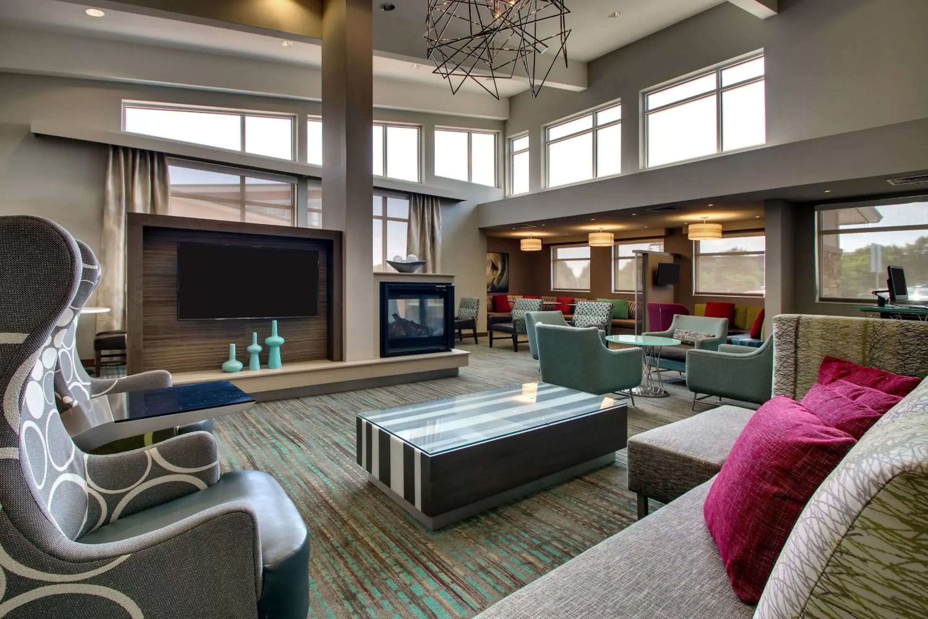 Lobby or reception, Seating Area in Residence Inn by Marriott Philadelphia Valley Forge/Collegeville