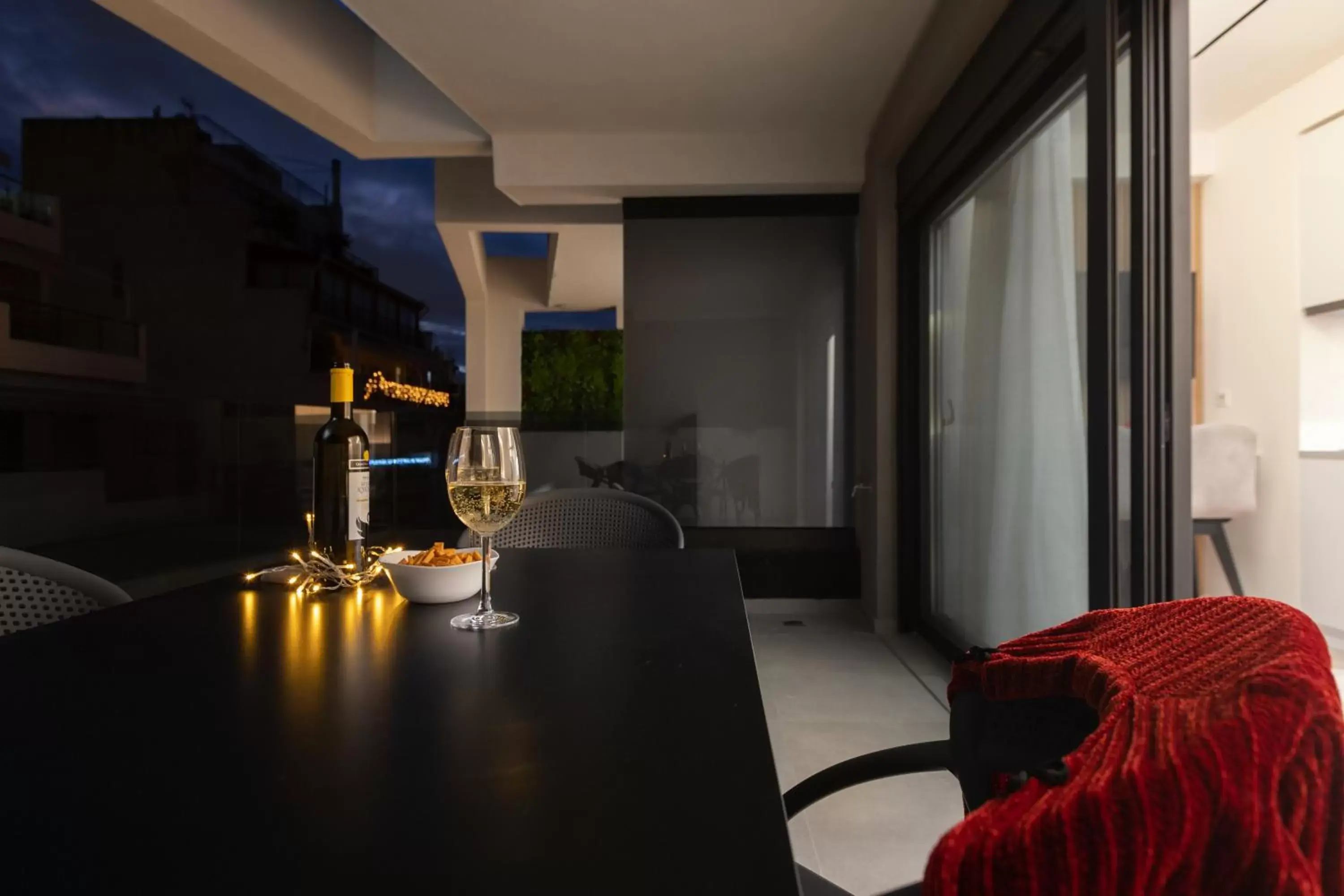 Balcony/Terrace in LUX&EASY Athens Metro Suites