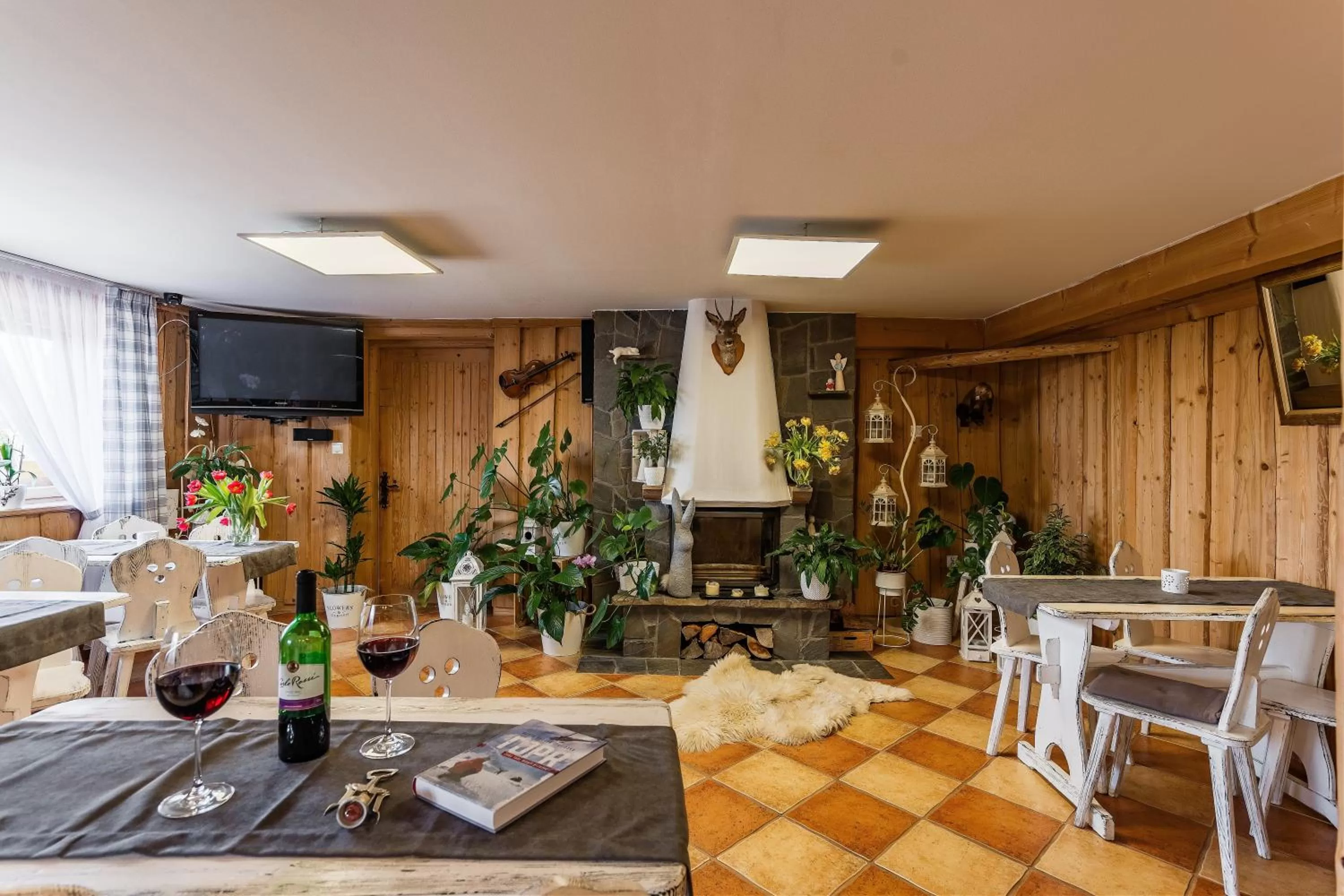 Living room in Pokoje Gościnne U Małgorzaty Jacuzzi & Sauna