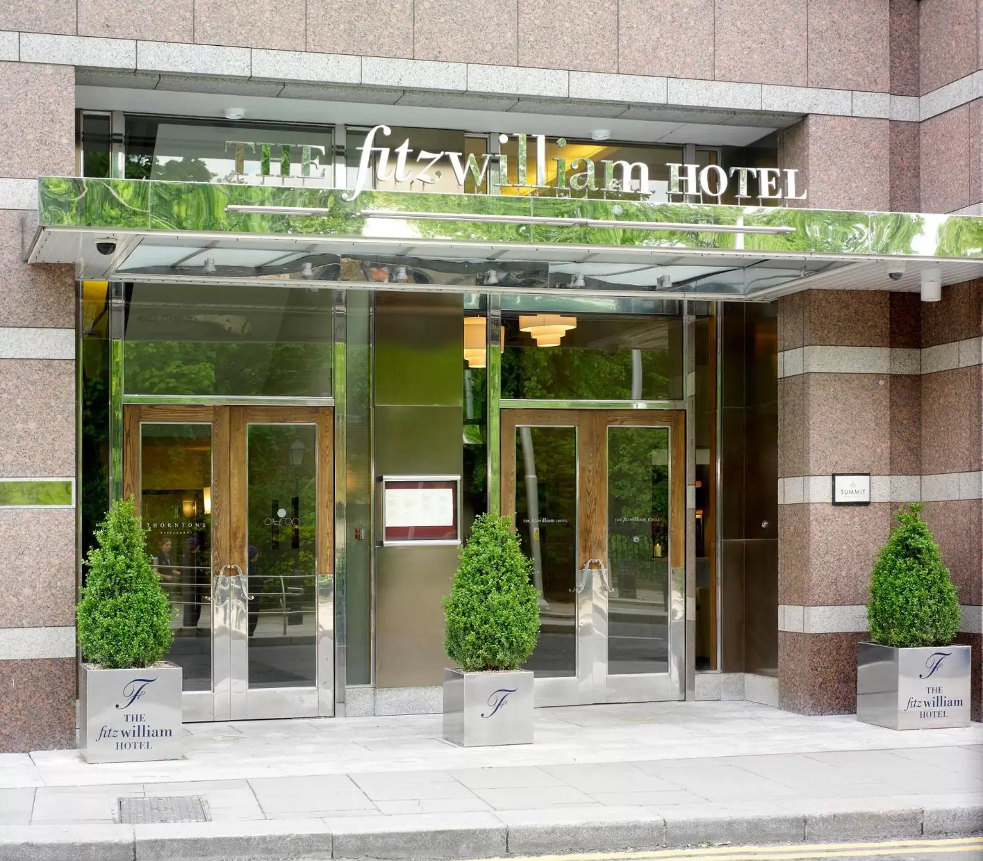 Facade/entrance in The Fitzwilliam Hotel