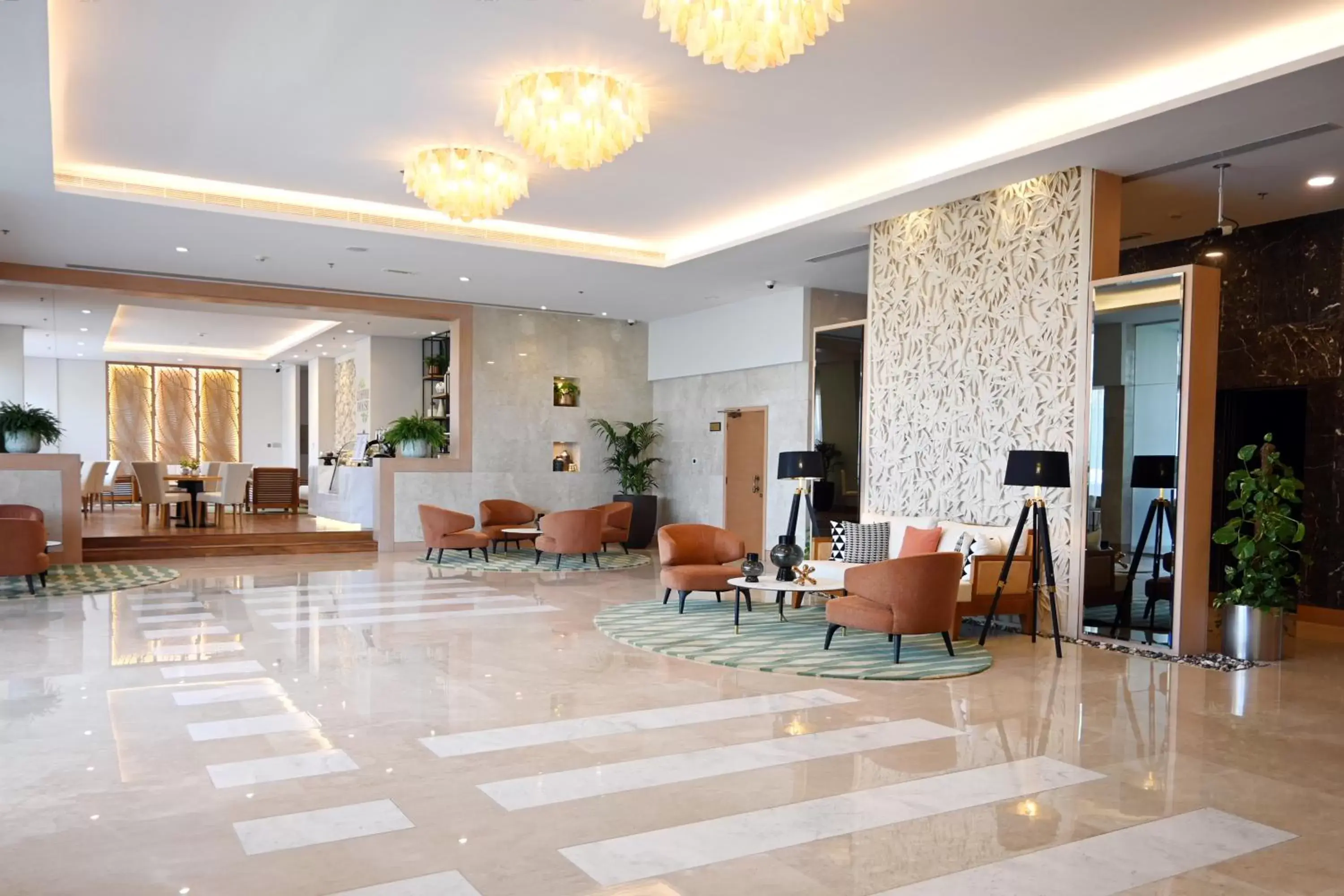 Lobby or reception, Lobby/Reception in Park Apartments Dubai, an Edge By Rotana Hotel