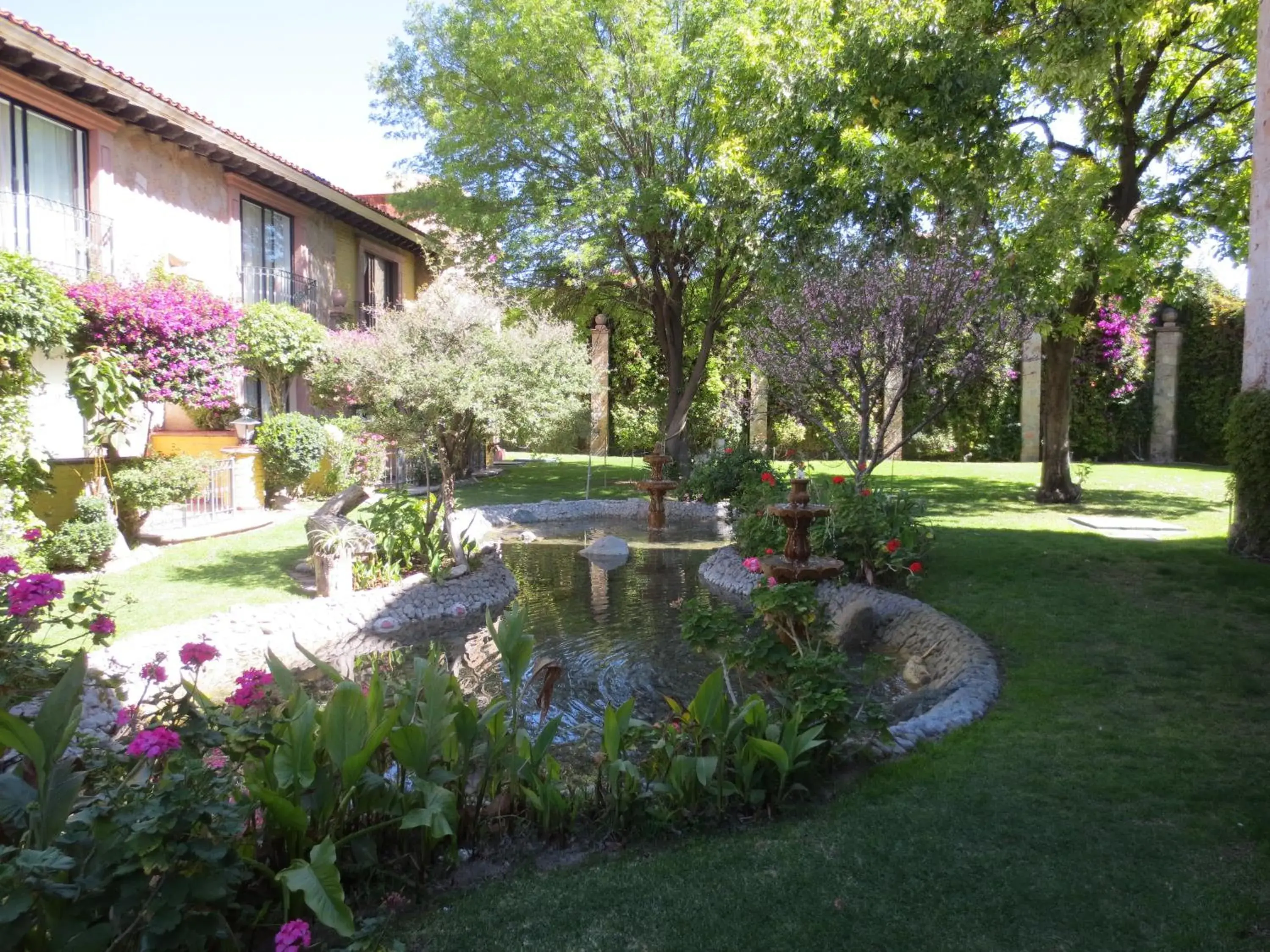 Property building, Garden in Gran Hotel Hacienda De La Noria