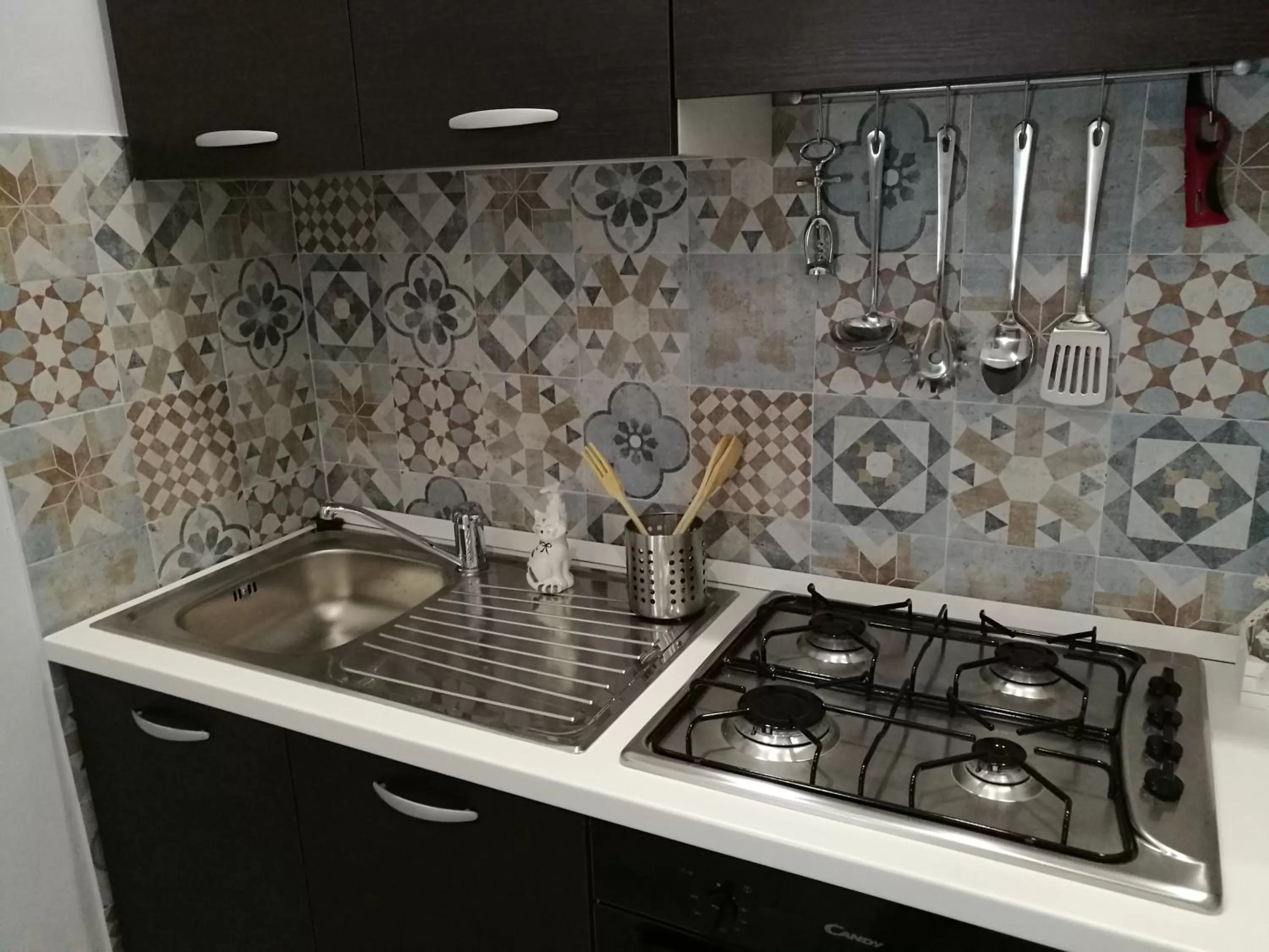 Kitchen or kitchenette in B&B A casa dell'artista