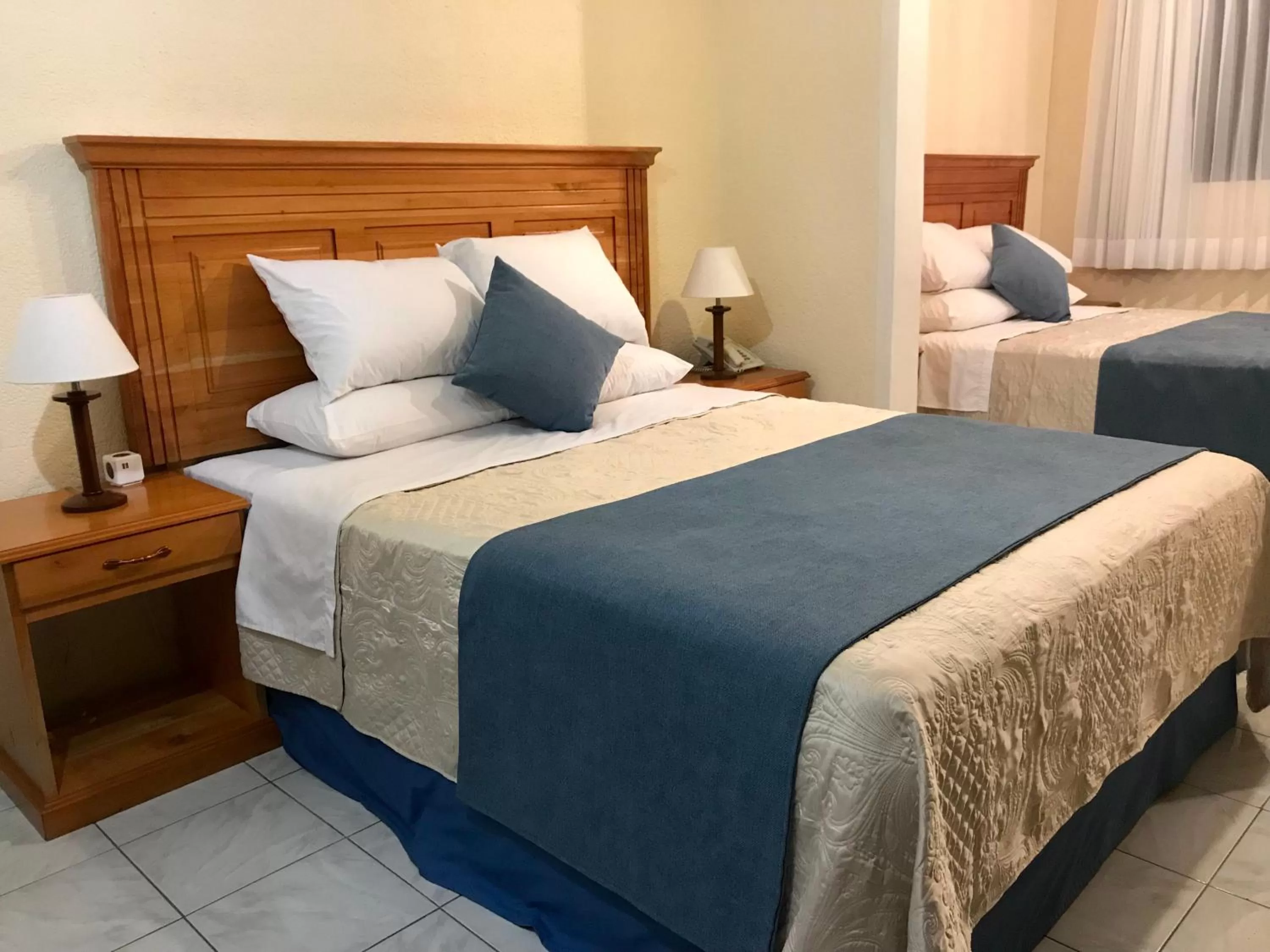 Bed in Hotel Belvedere