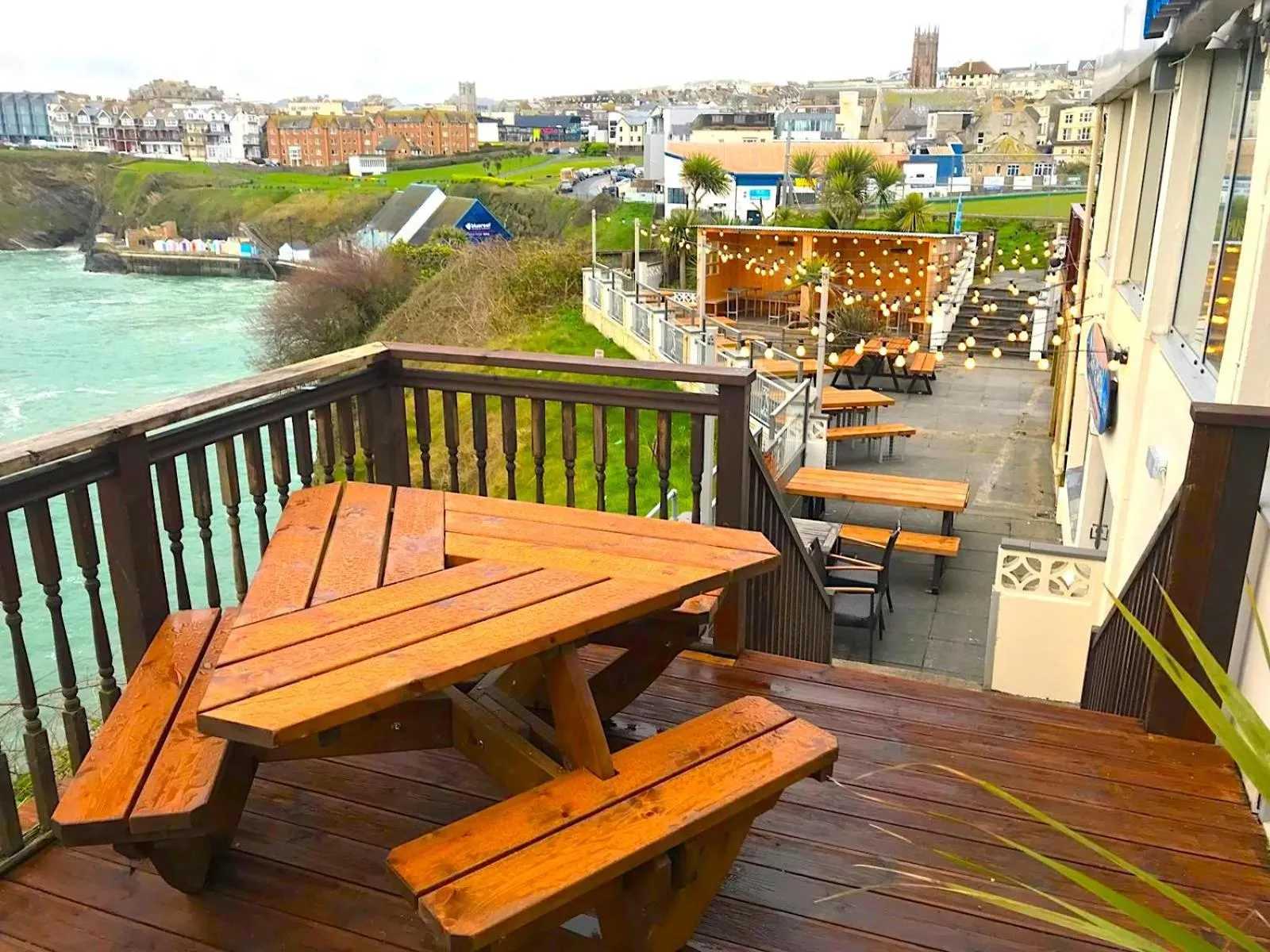 Balcony/Terrace in St Christopher's Inn Newquay