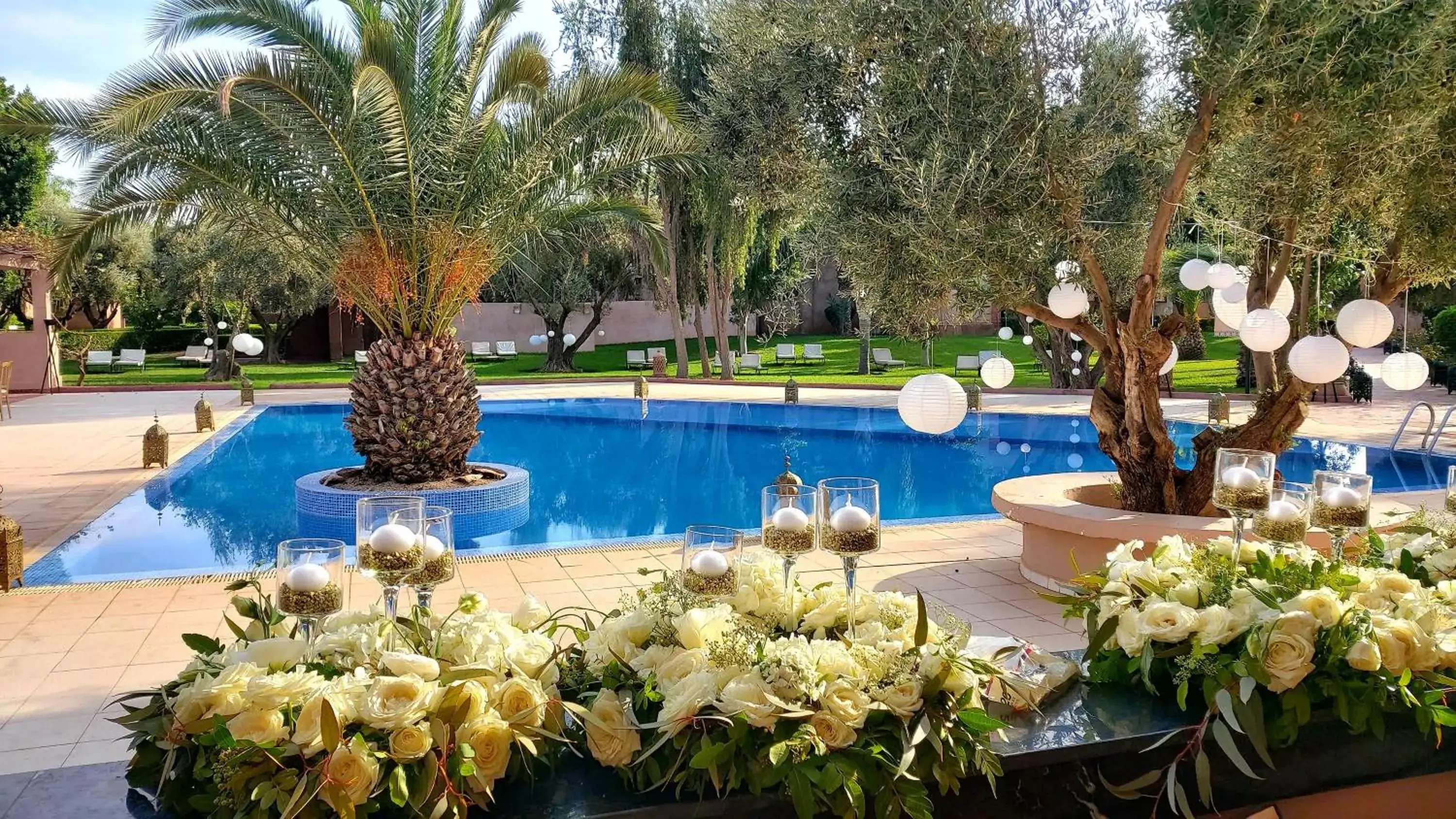 wedding, Swimming Pool in La Maison Des Oliviers