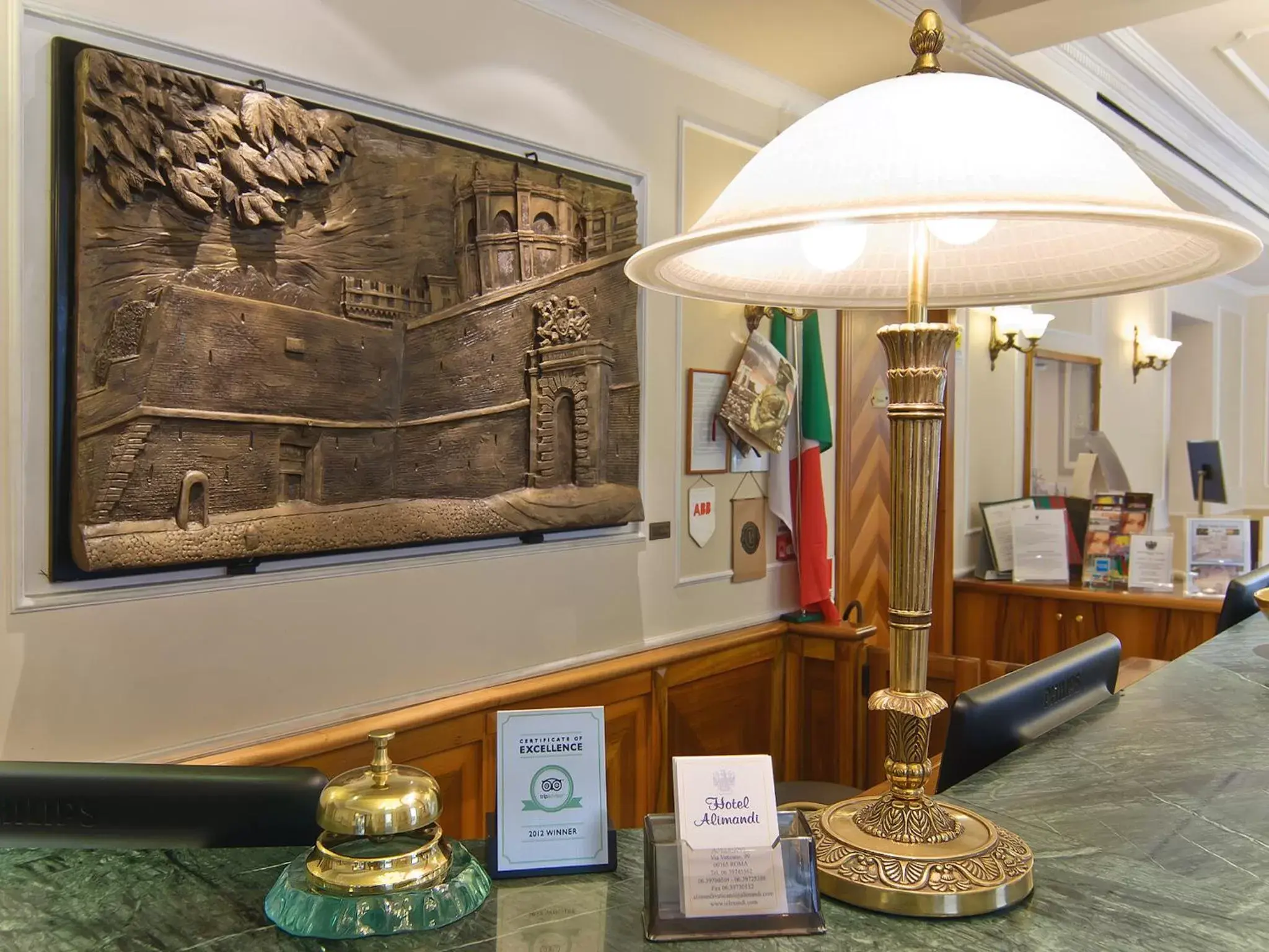 Lobby or reception in Tmark Hotel Vaticano