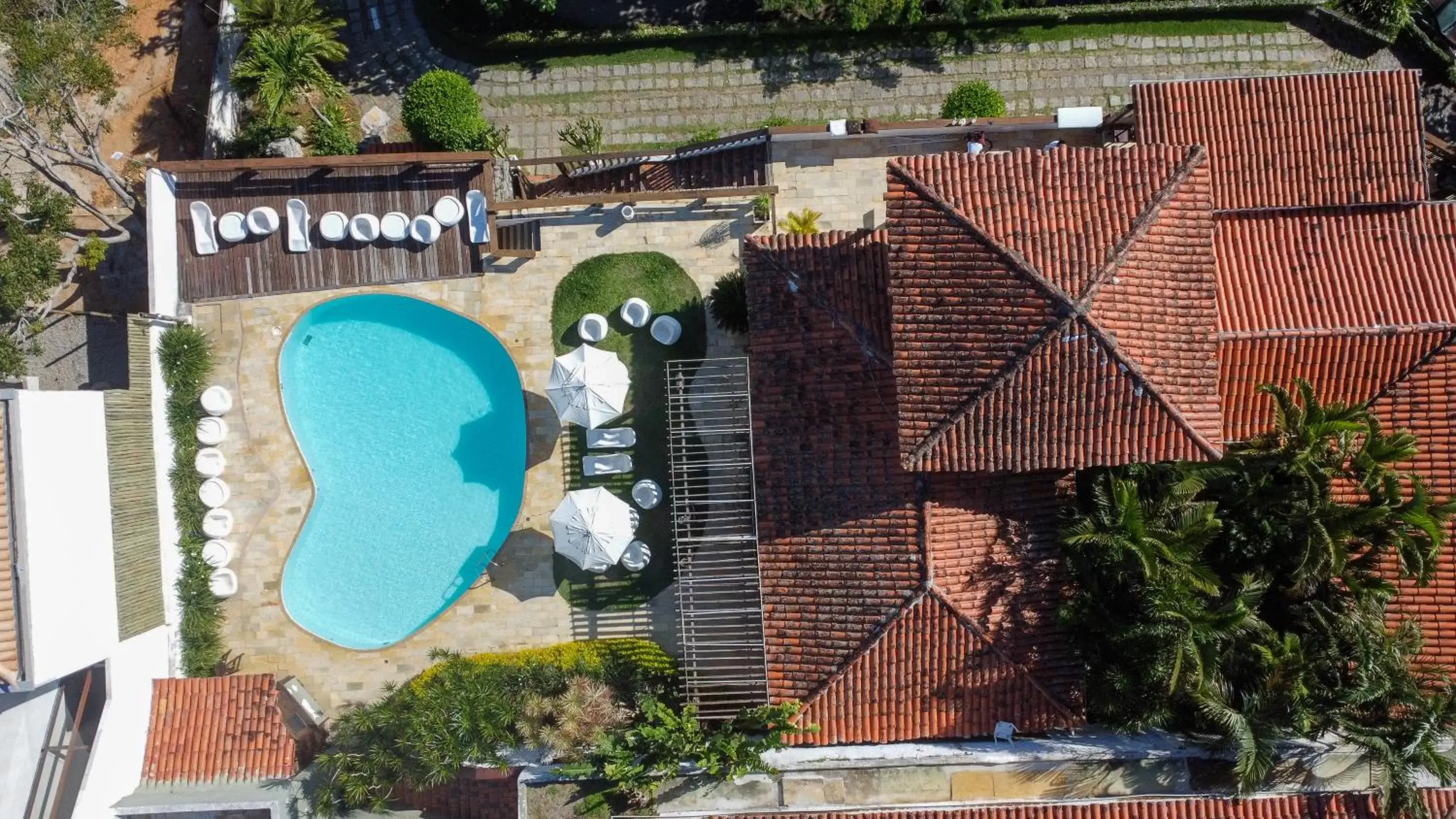 Bird's eye view in Buzios Arambaré Hotel Bird's eye view in Buzios Arambaré Hotel