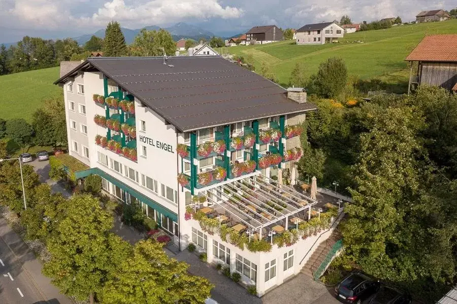 Property building, Bird's-eye View in Hotel Engel