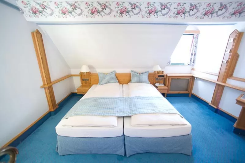 Bed in Hotel Aselager Mühle