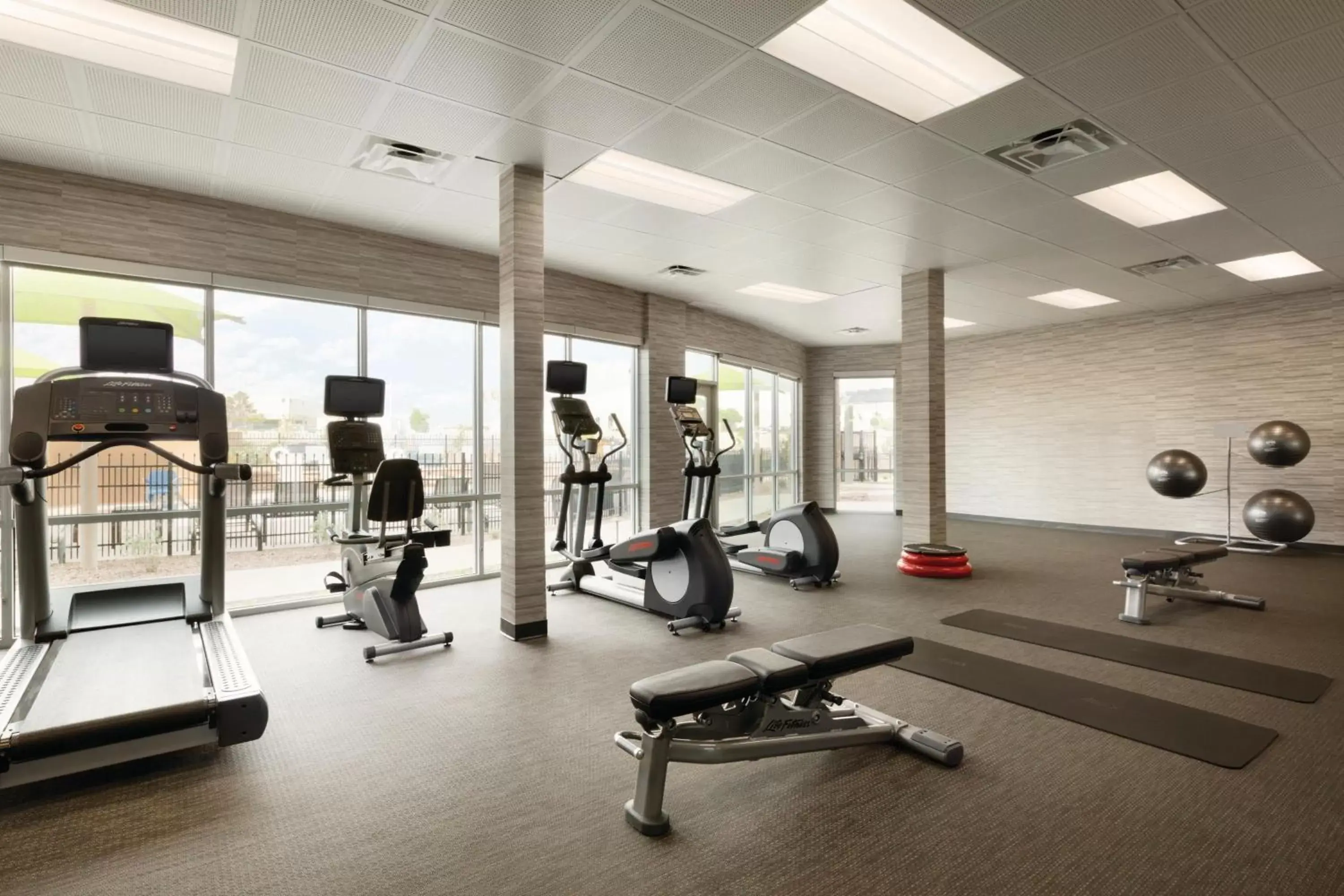 Fitness centre/facilities, Fitness Center/Facilities in Courtyard by Marriott El Paso East/I-10