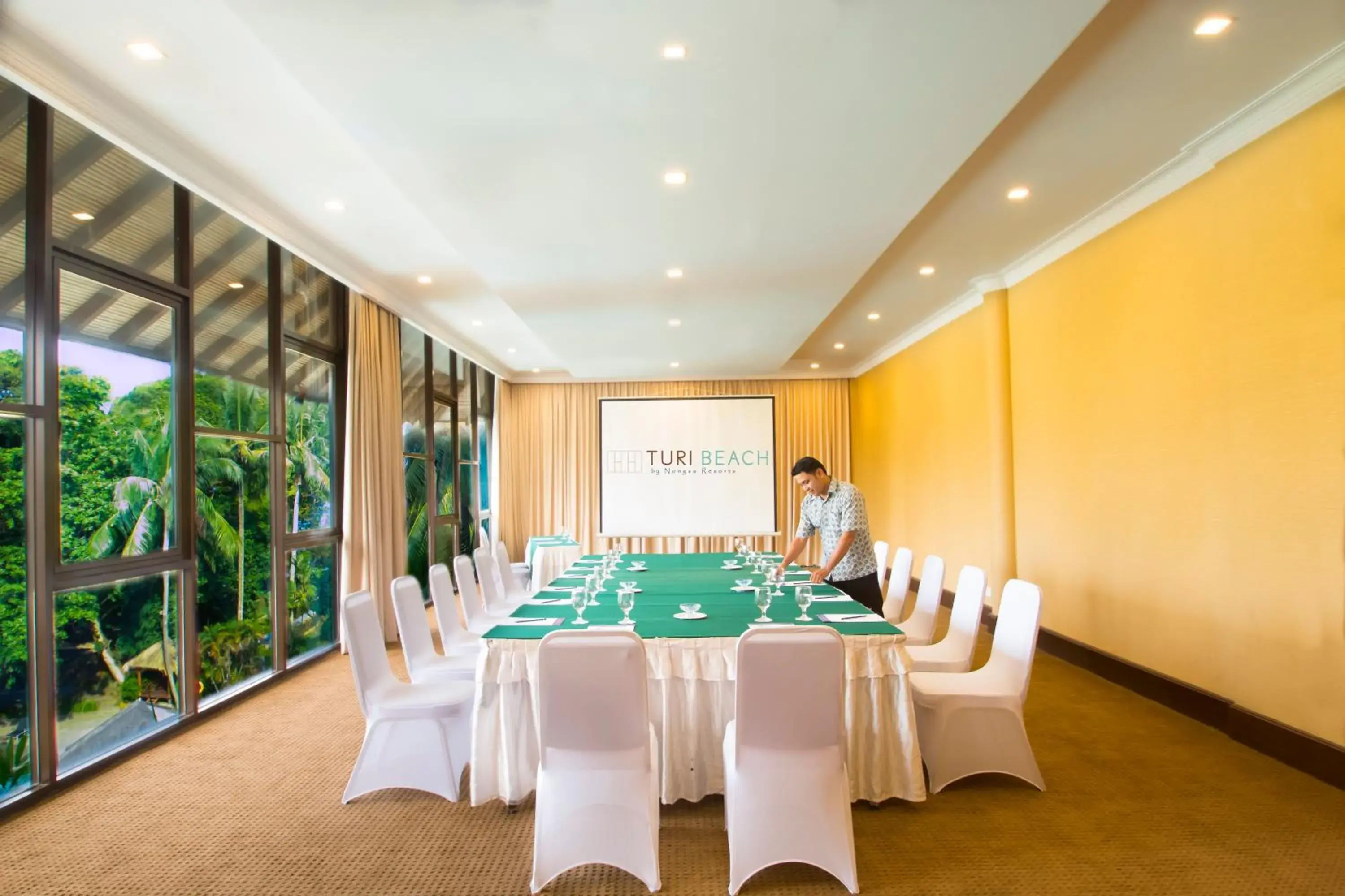 Staff, Business Area/Conference Room in Turi Beach Resort