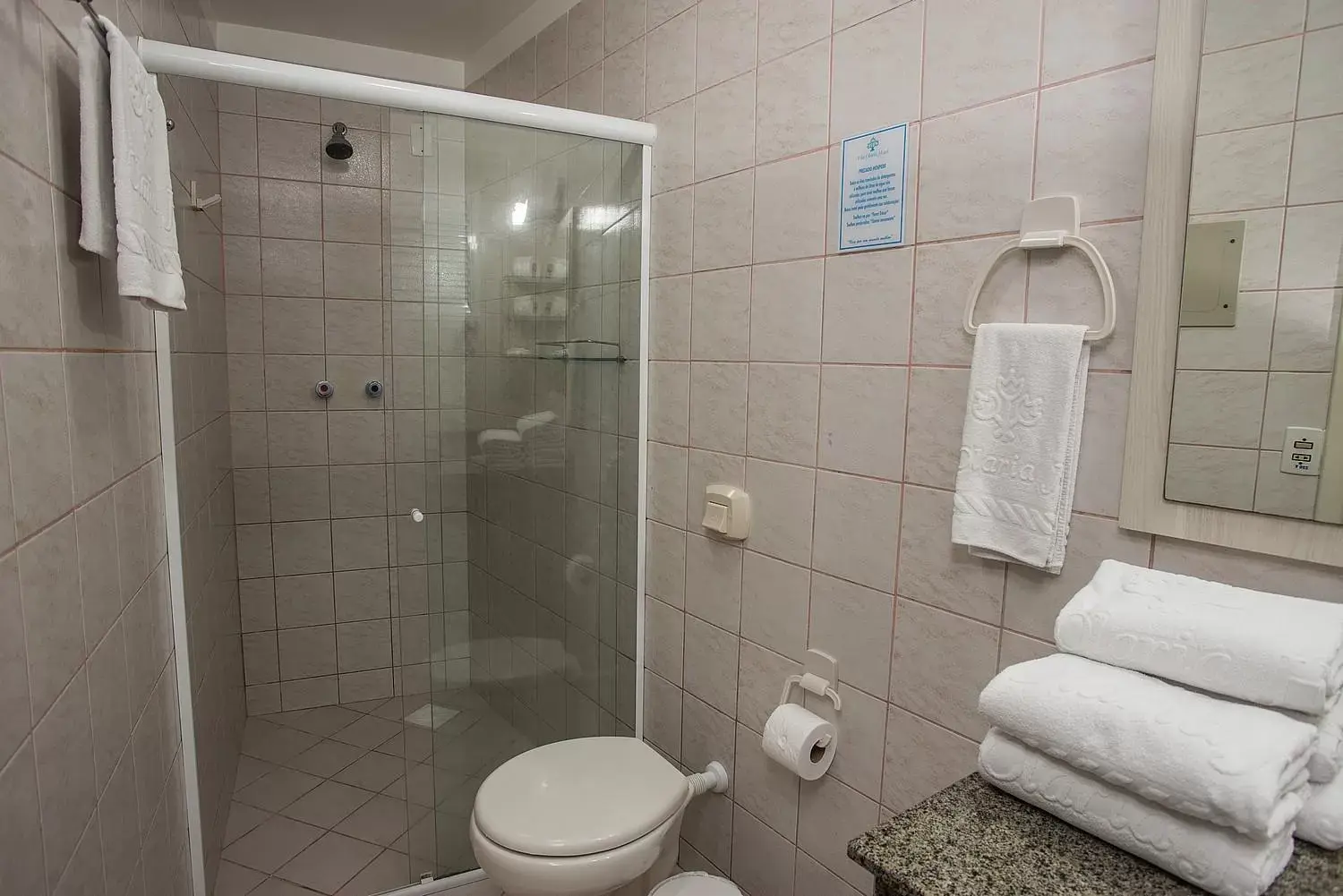 Bathroom in Vila Olaria Hotel