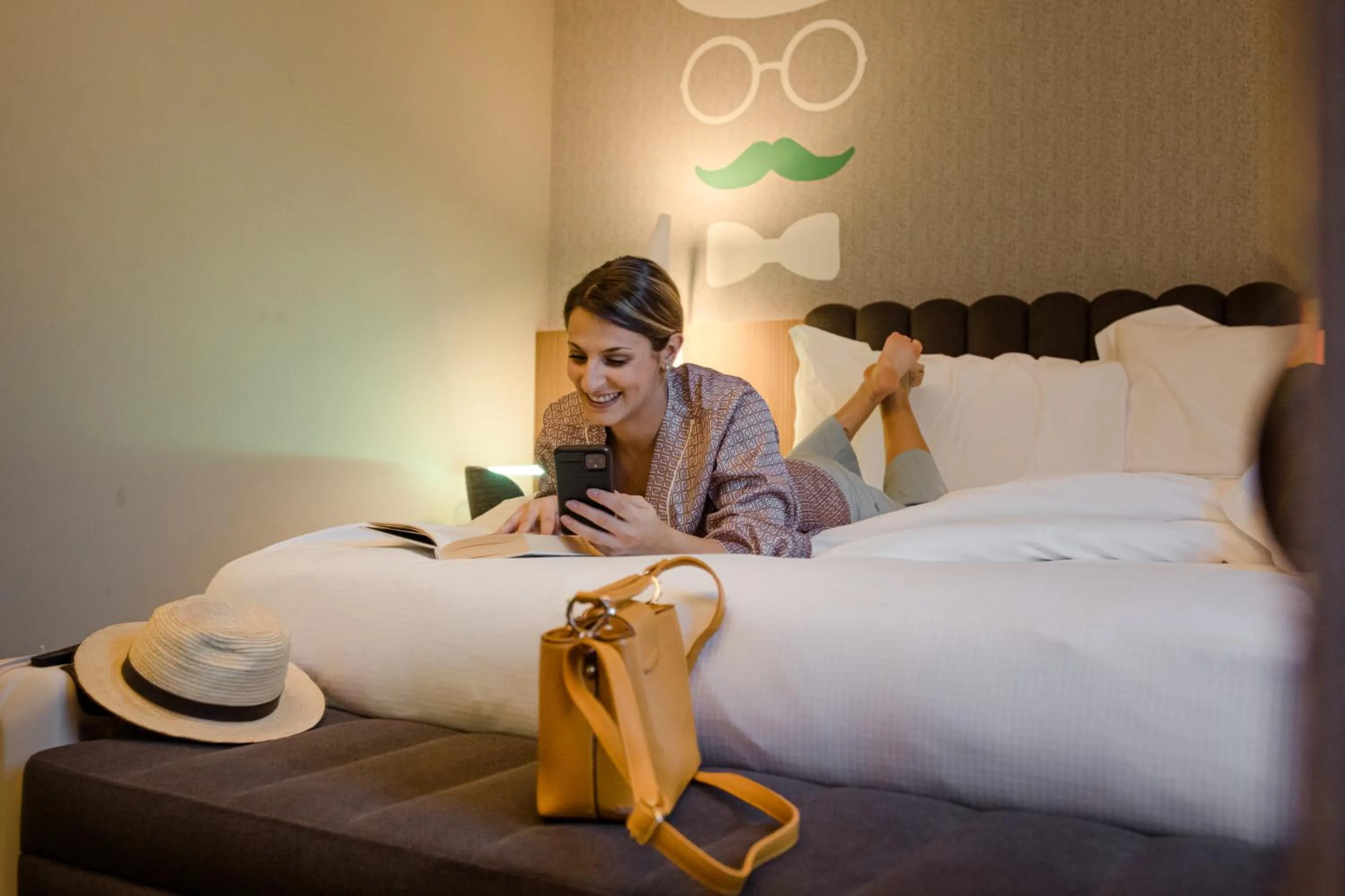 Bed in G Hotel Pescara