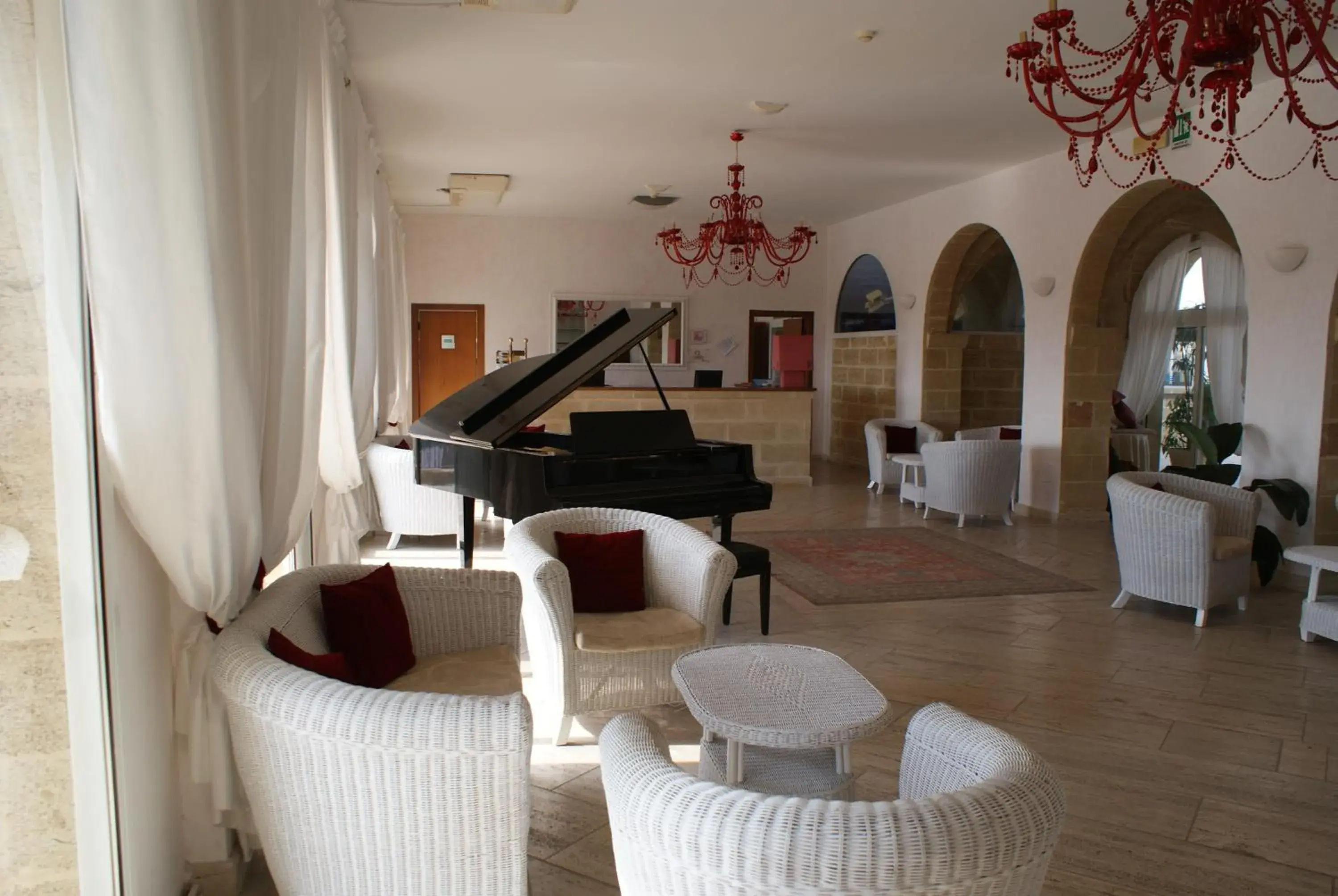 Lobby or reception in Messapia Hotel & Resort Lobby or reception in Messapia Hotel & Resort