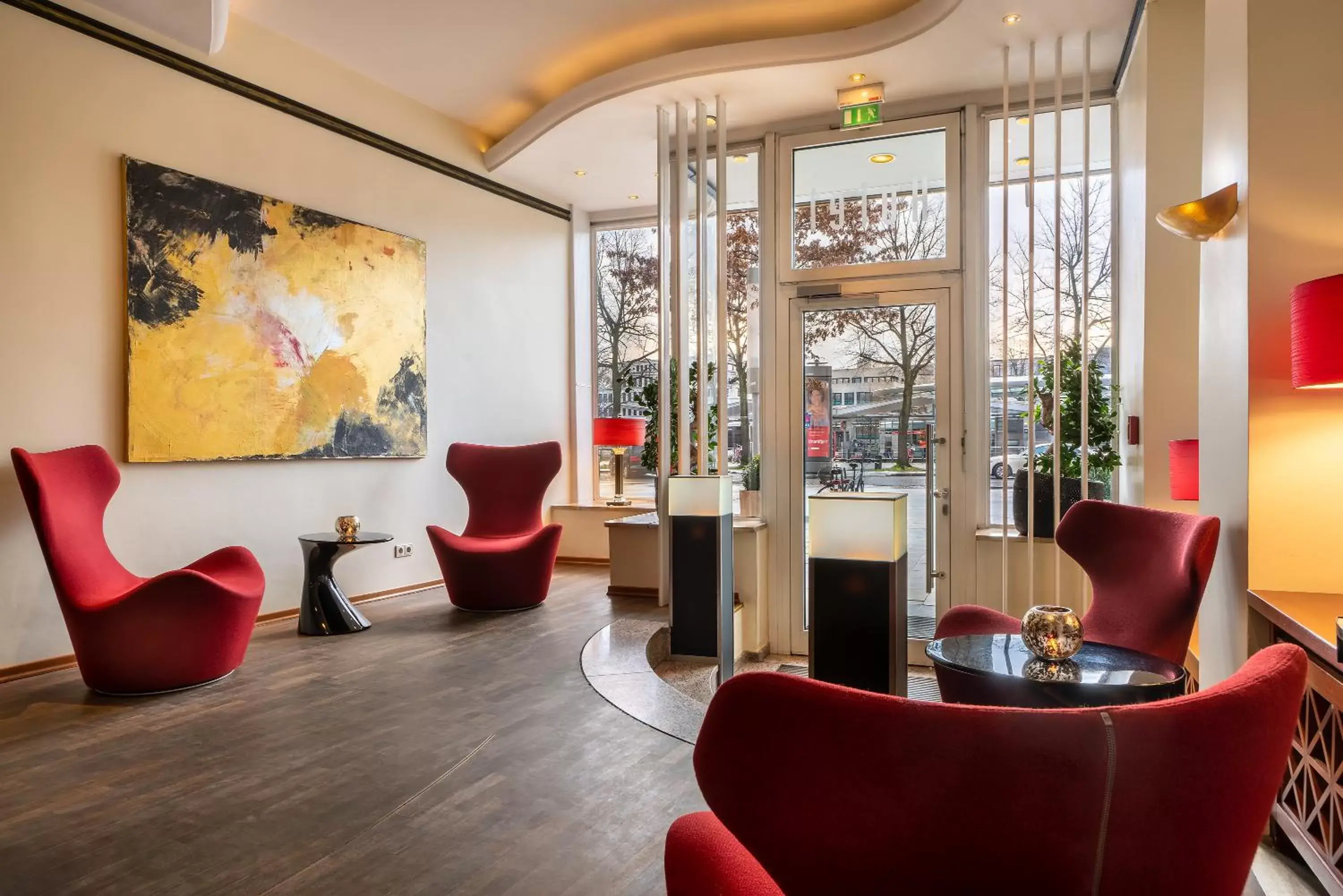 Lobby or reception, Lounge/Bar in Select Hotel Tiefenthal