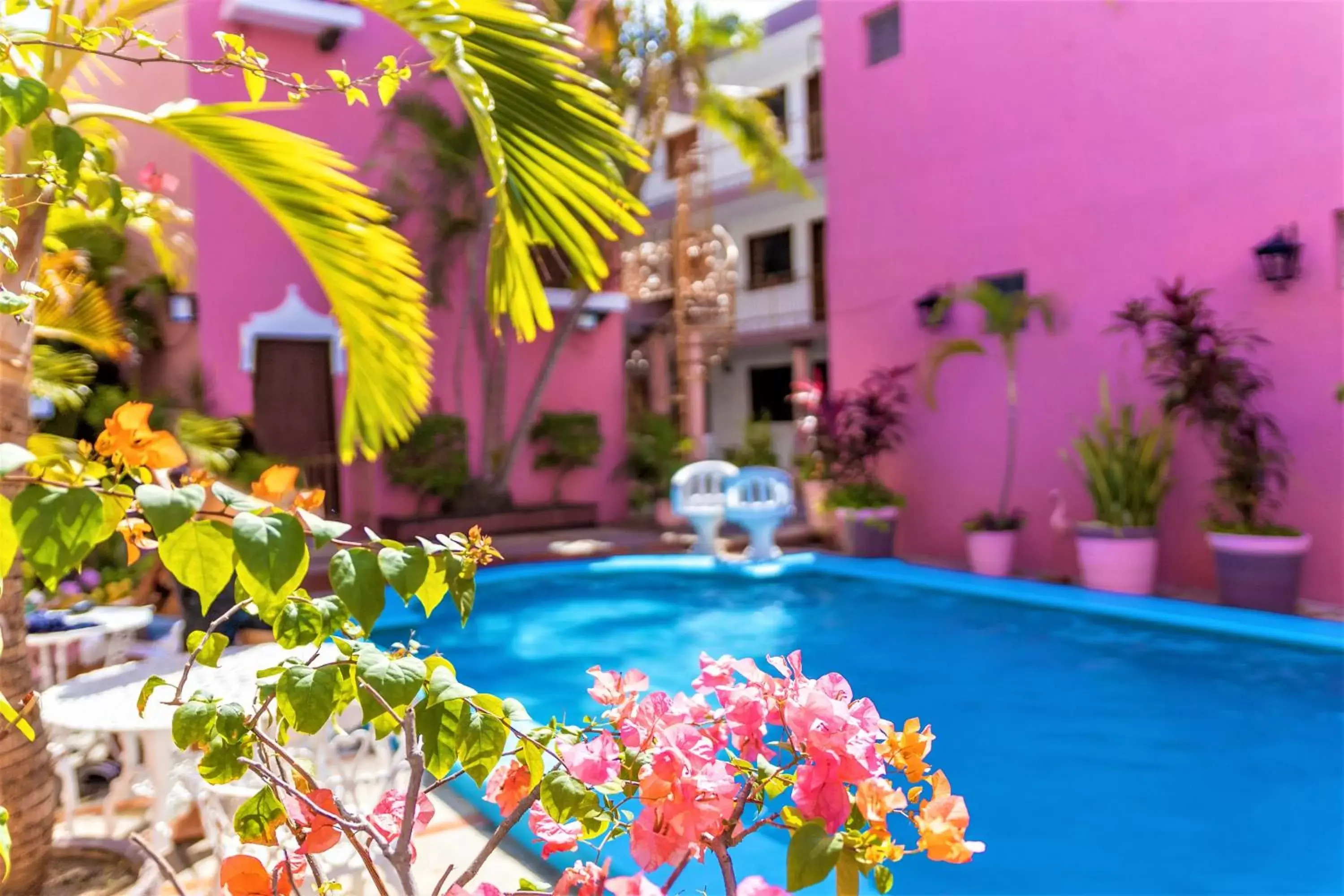 Swimming Pool in Hotel Santa Lucía