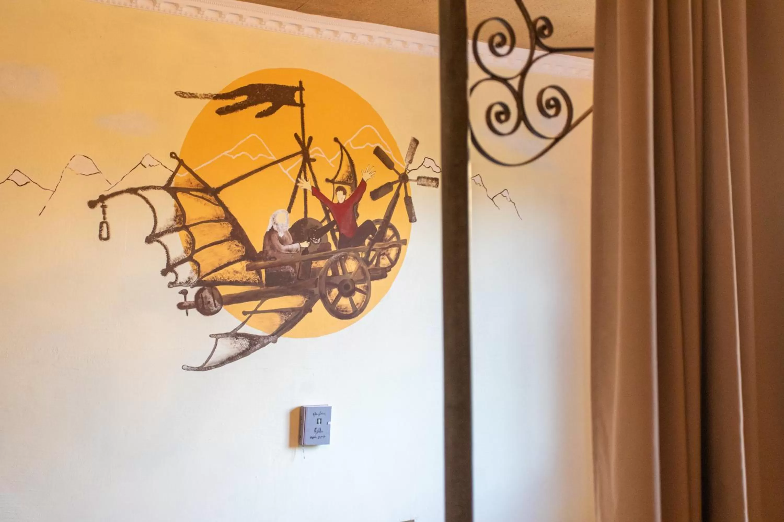 Living room in Book Hotel