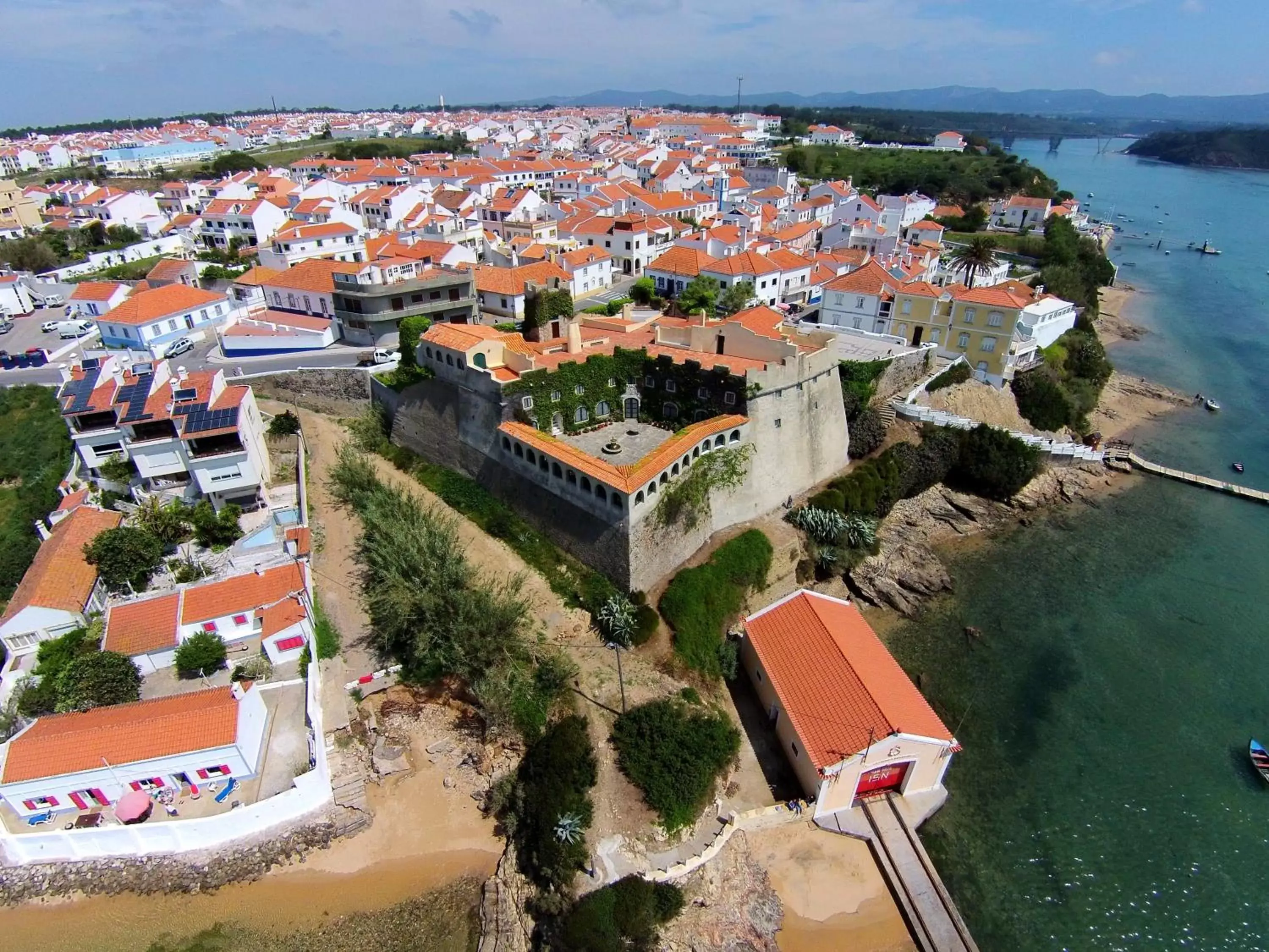 Bird's eye view, Bird's-eye View in Hotel HS Milfontes Beach - Duna Parque Group