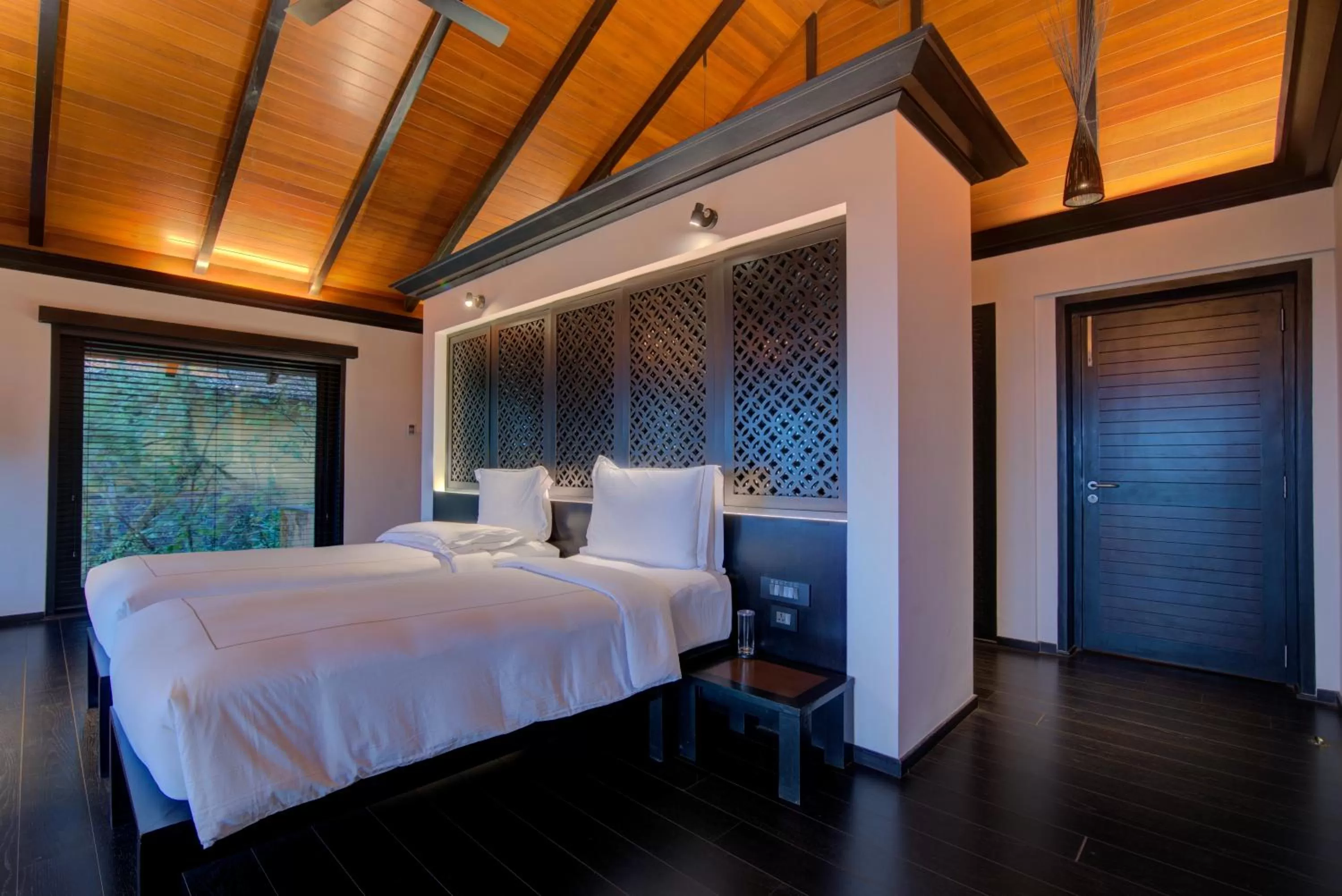 Bed in Taj Madikeri Resort & Spa Coorg