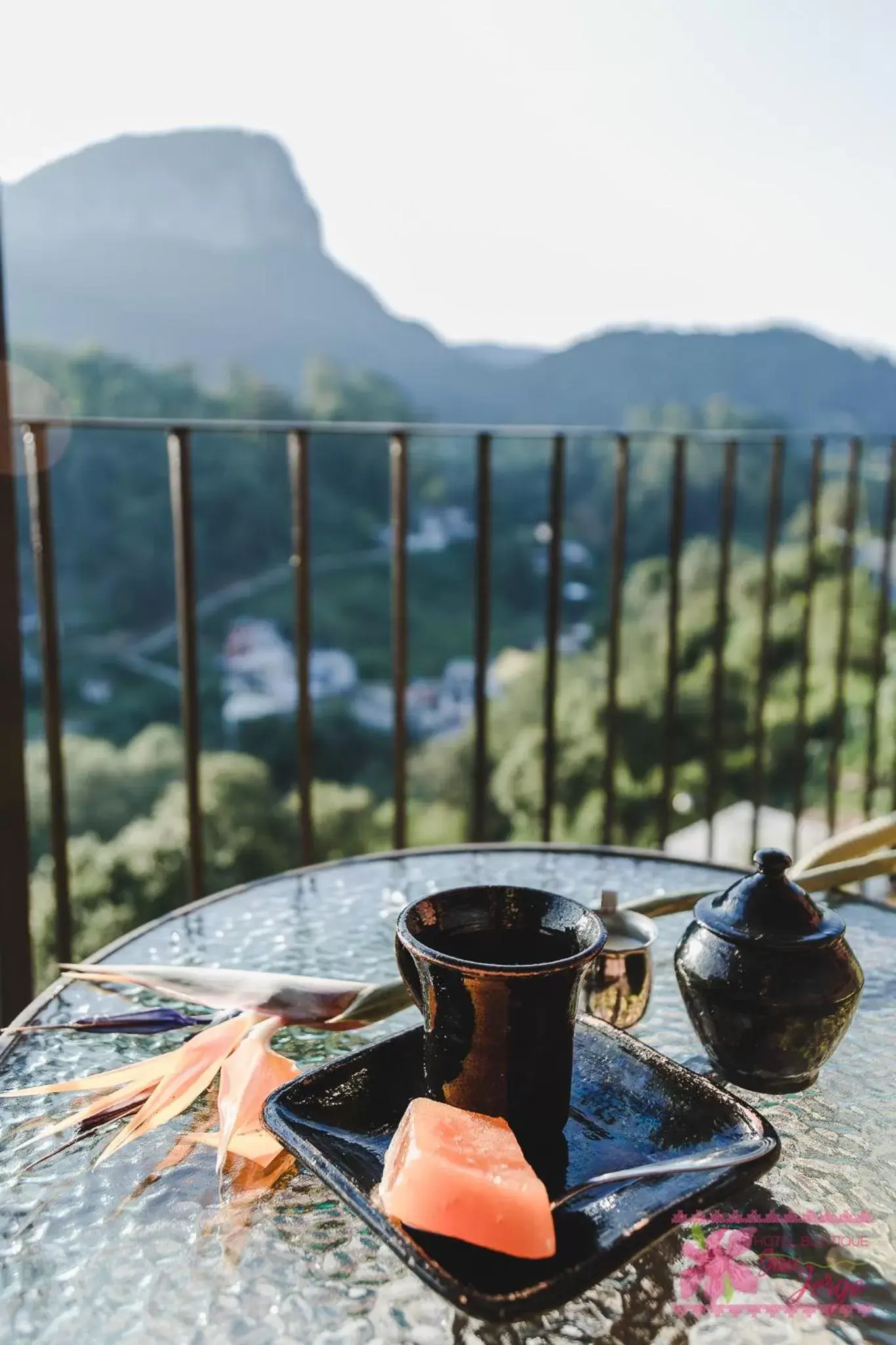 Balcony/Terrace, Mountain View in Hotel San Jorge