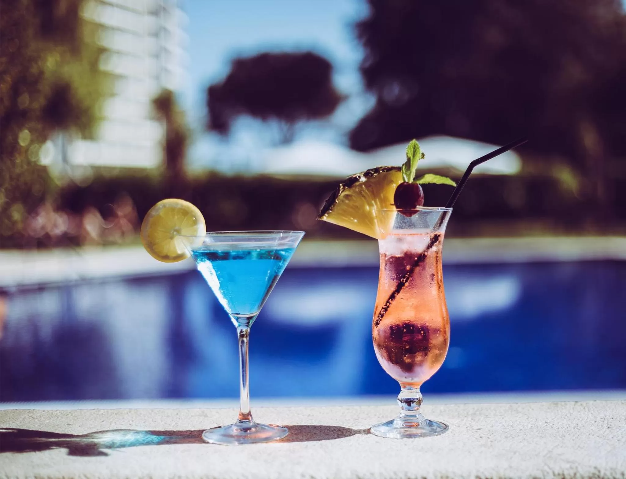 Swimming pool in Dom Pedro Marina