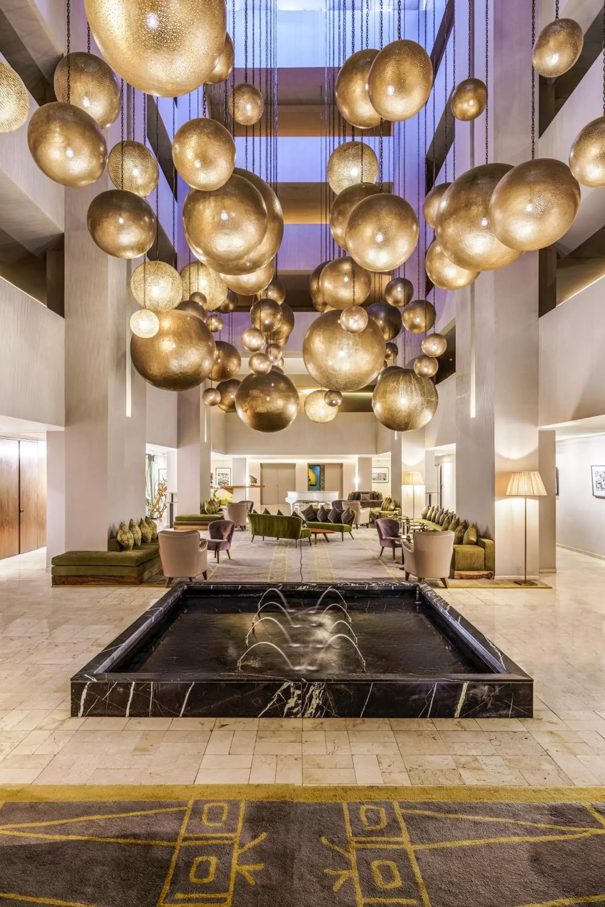 Lobby or reception in Sofitel Marrakech Lounge and Spa