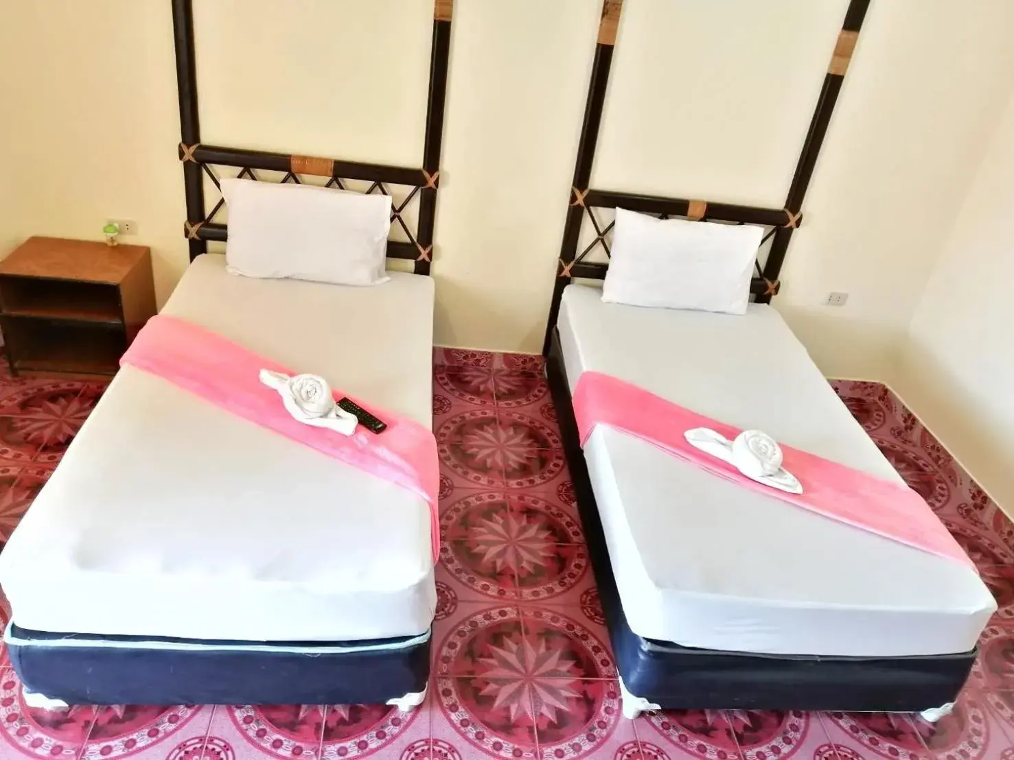 Bed in Baan Kaew Ruen Kwan