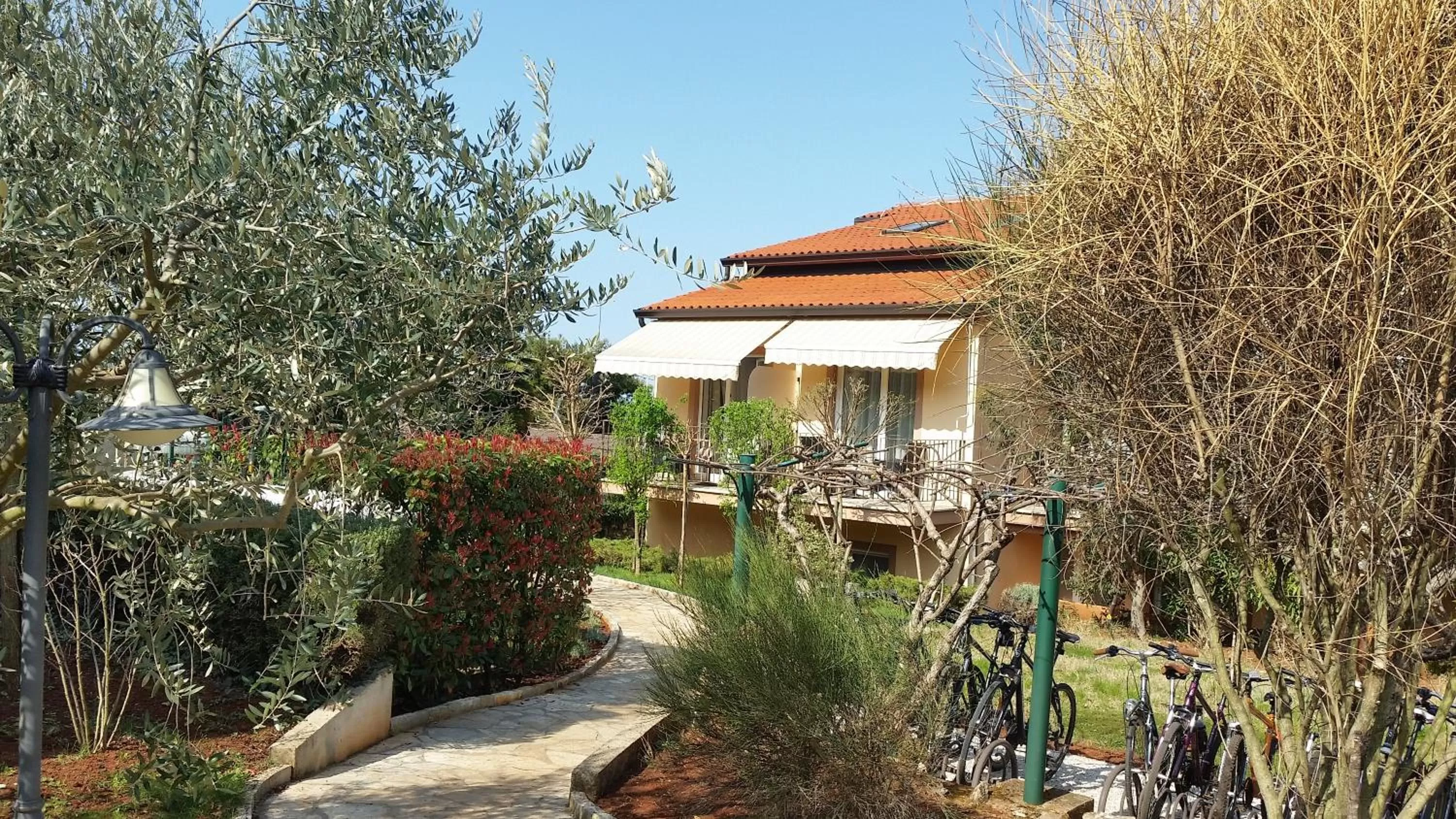 Garden in Hotel Zlatna Vala