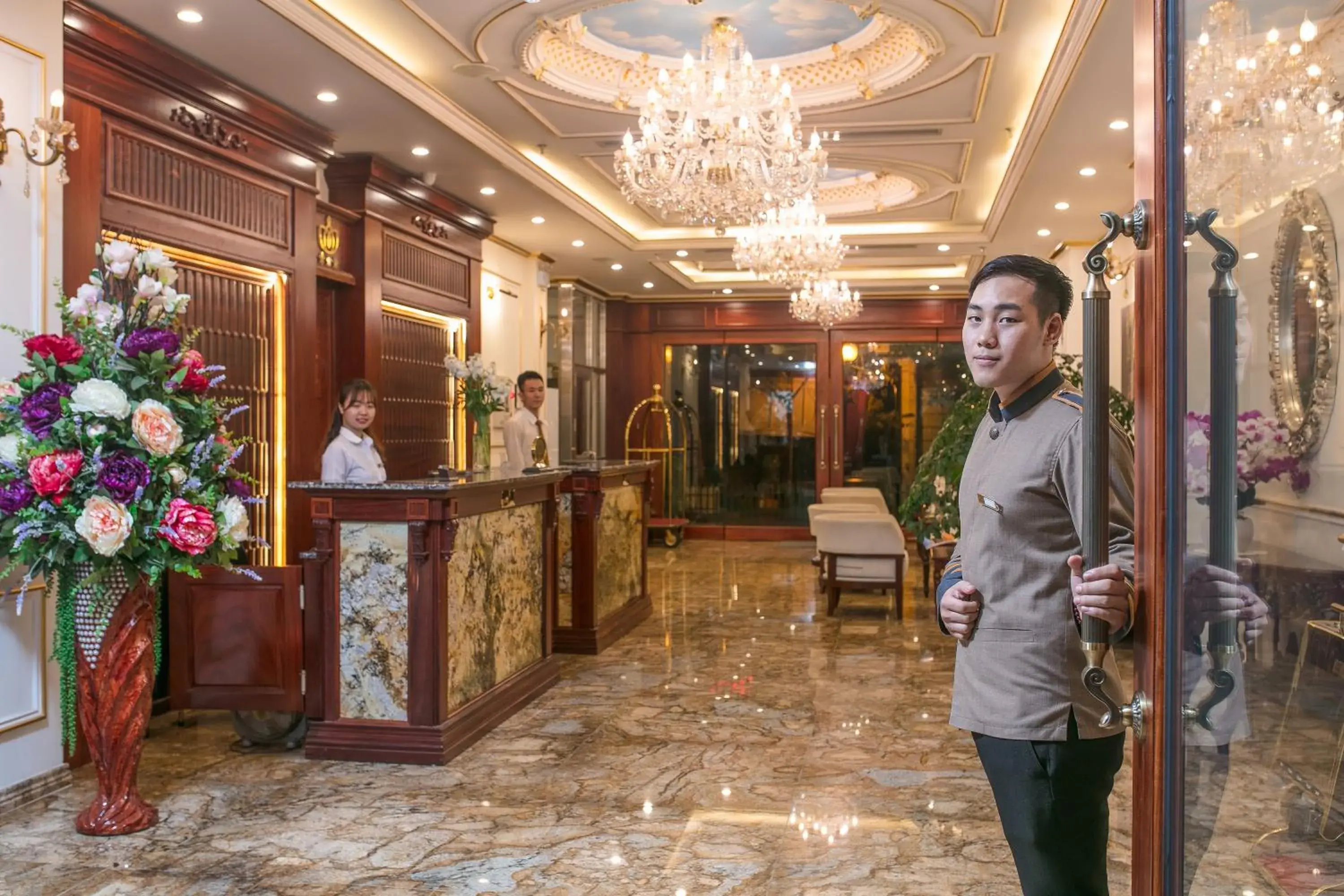 Lobby or reception in Royal St Hanoi Hotel