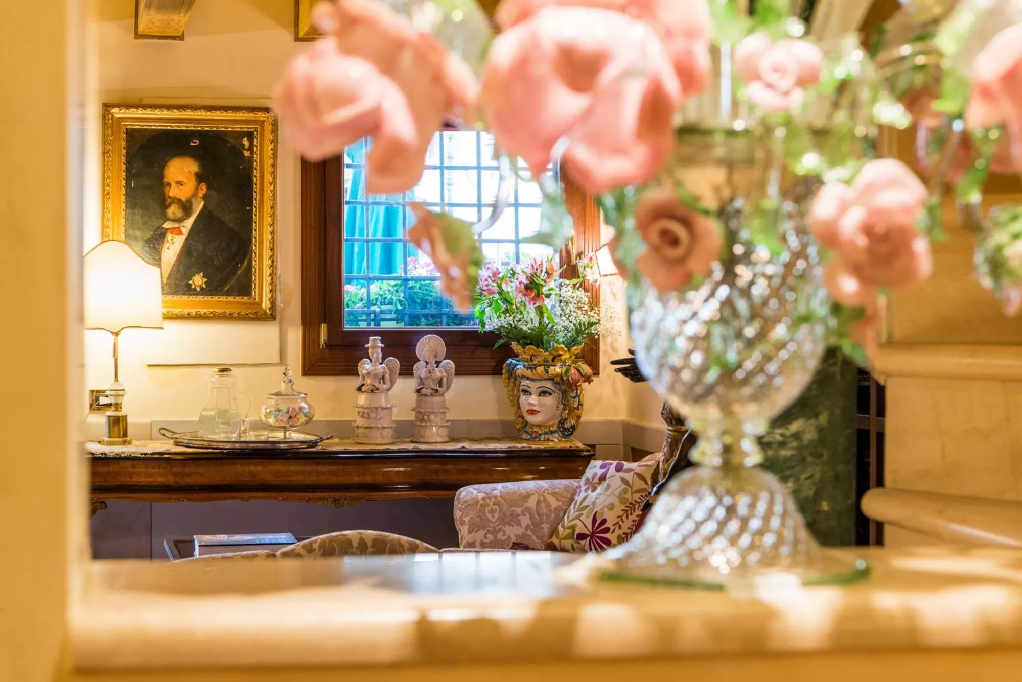 Lobby or reception in Hotel Santo Stefano