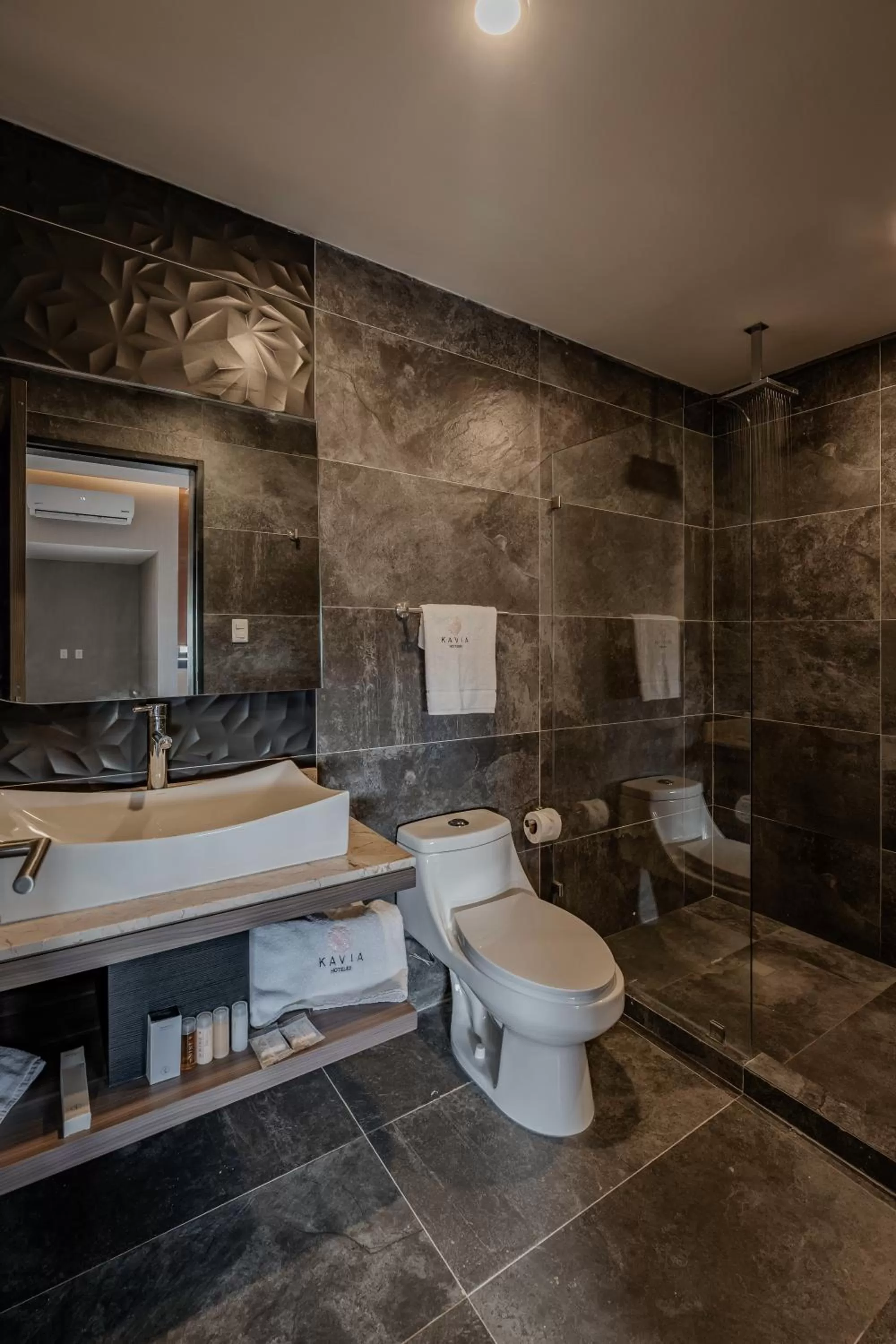 Shower in Hotel Kavia Premium - Paseo Montejo