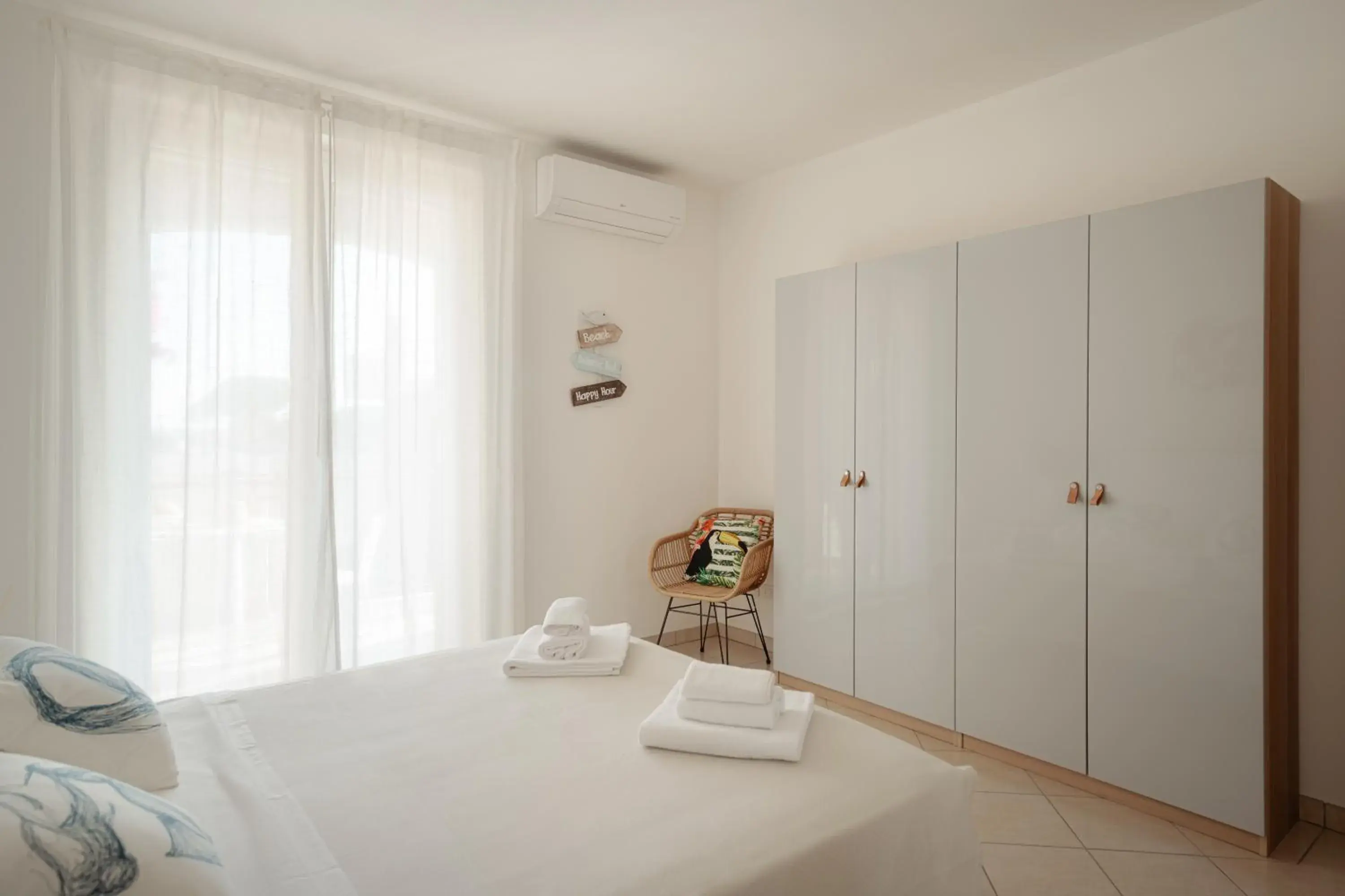 Bedroom, Bed in I Cinque Pini