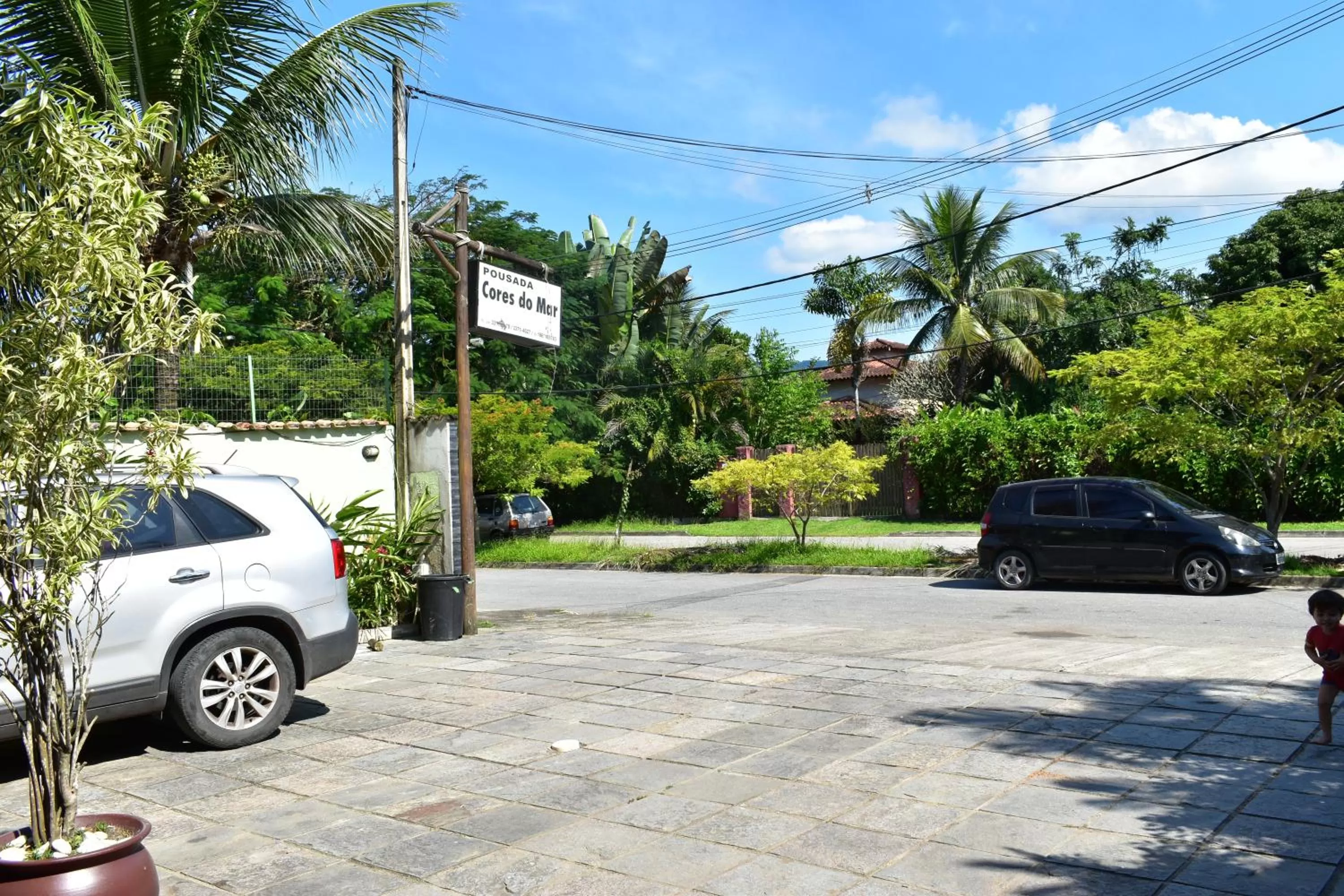 Facade/entrance in Pousada Cores Do Mar