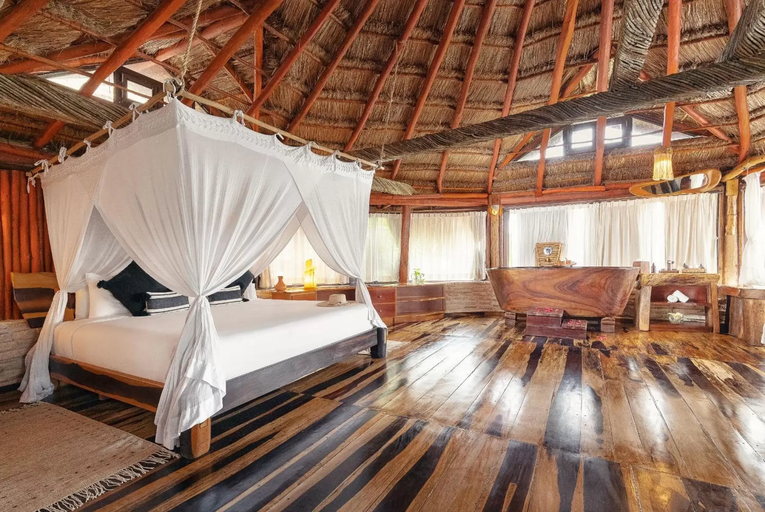 Bed in Kanan Tulum - Adults Only