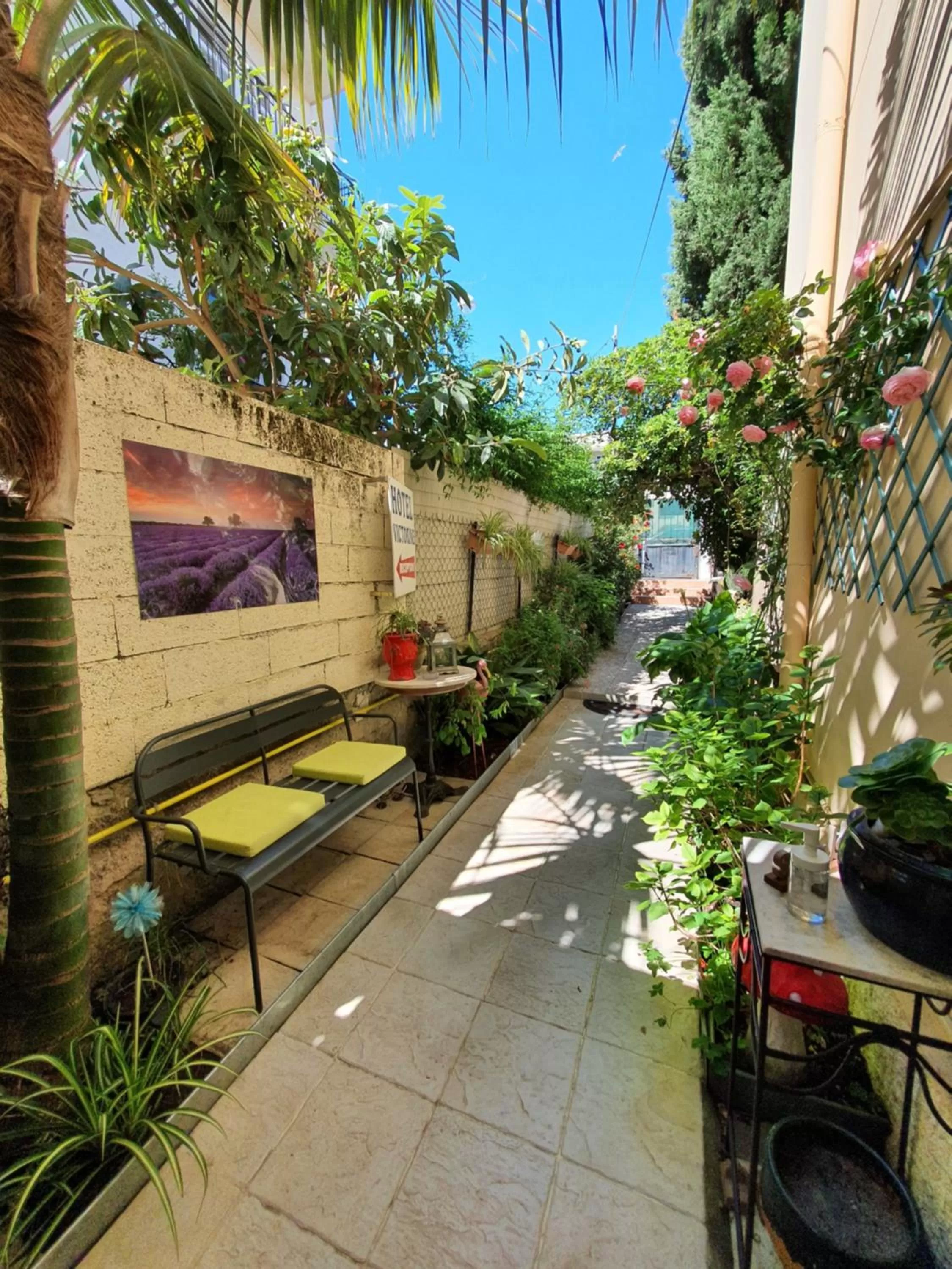 View (from property/room) in Logis Hôtel Villa Victorine