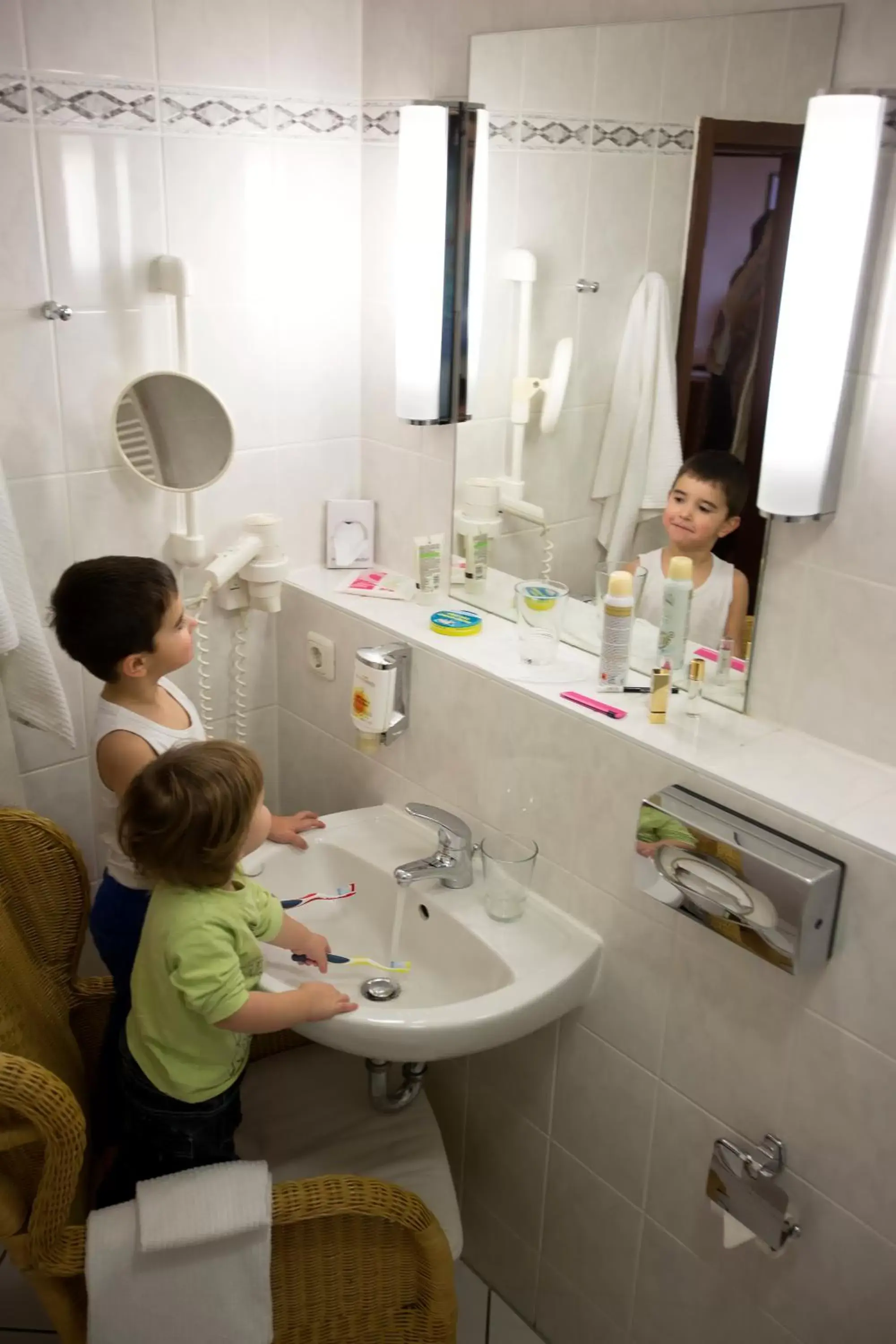 young children, Bathroom in Der Wolfshof - Dein Zuhause im Harz