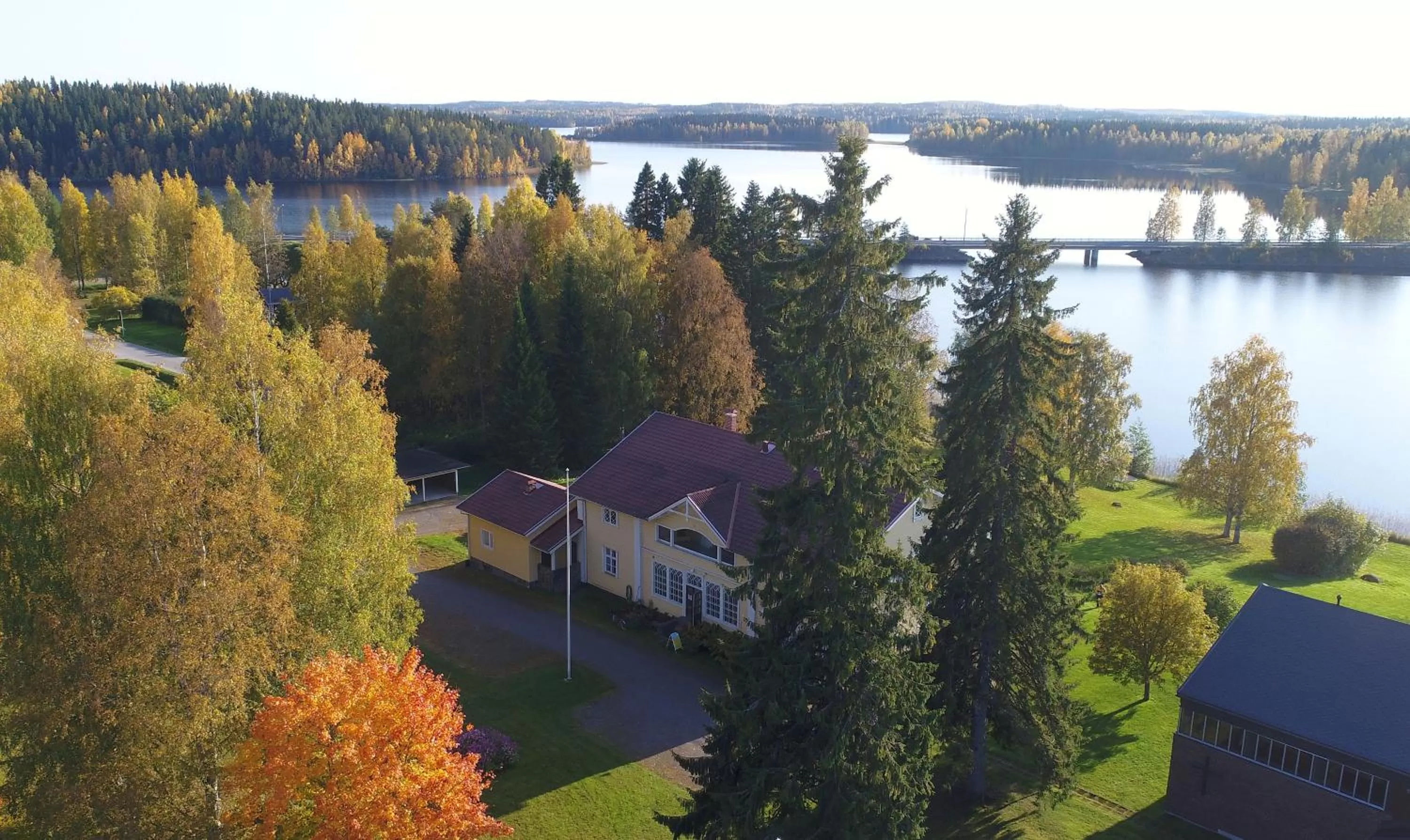 Bird's eye view in Vanha pappila Hetki Oy